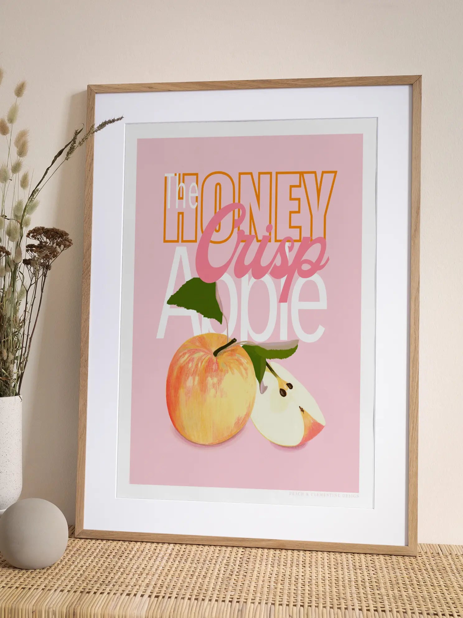 The Honey Crisp Apple Poster