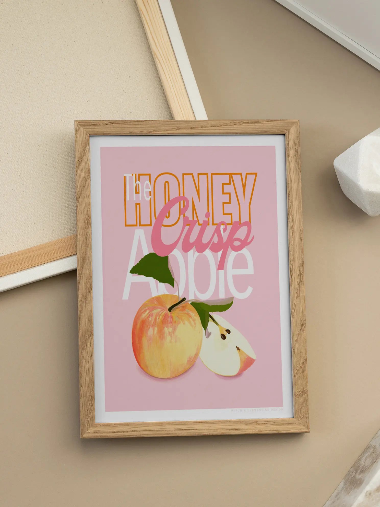 The Honey Crisp Apple Poster