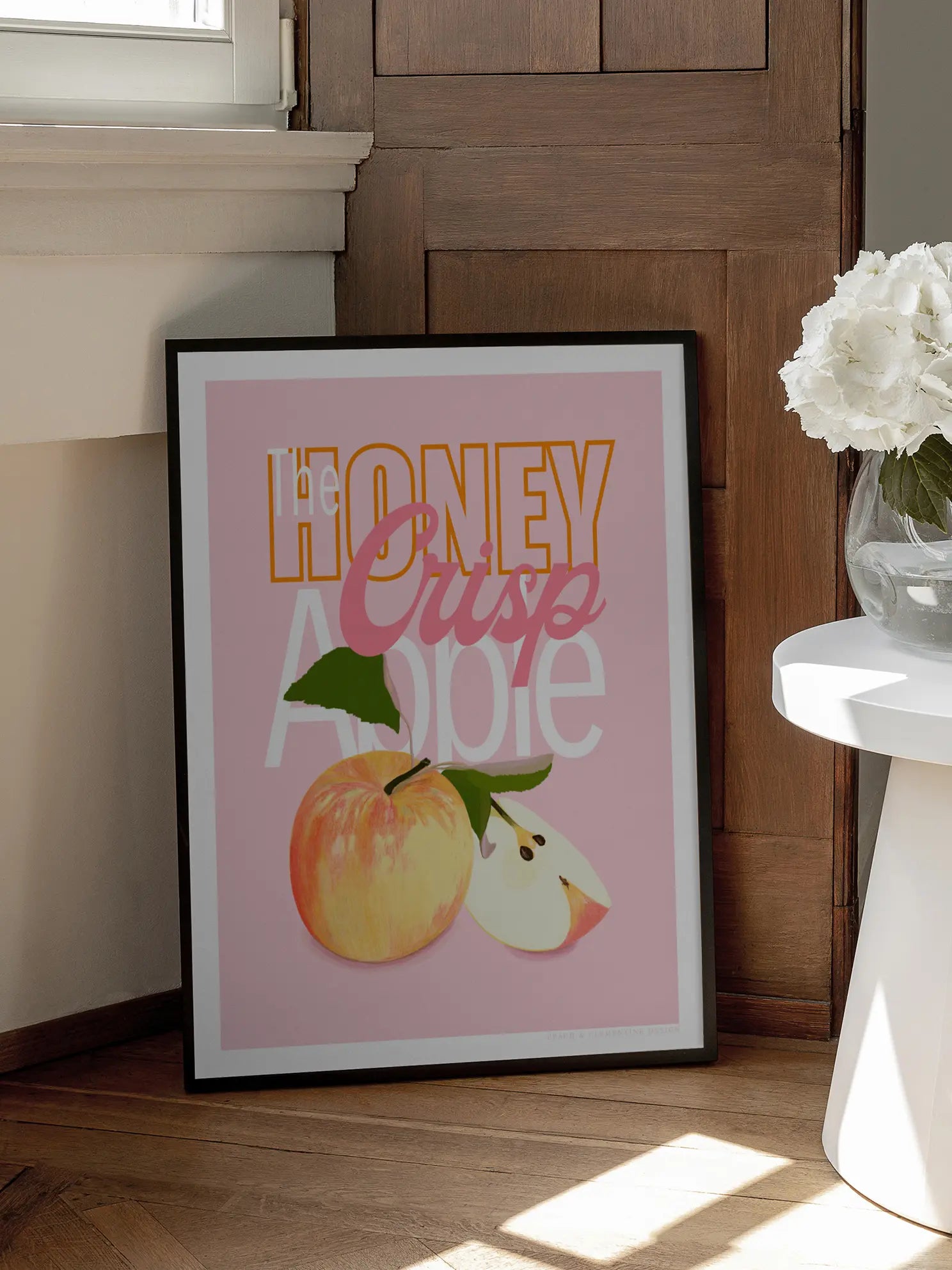 The Honey Crisp Apple Poster