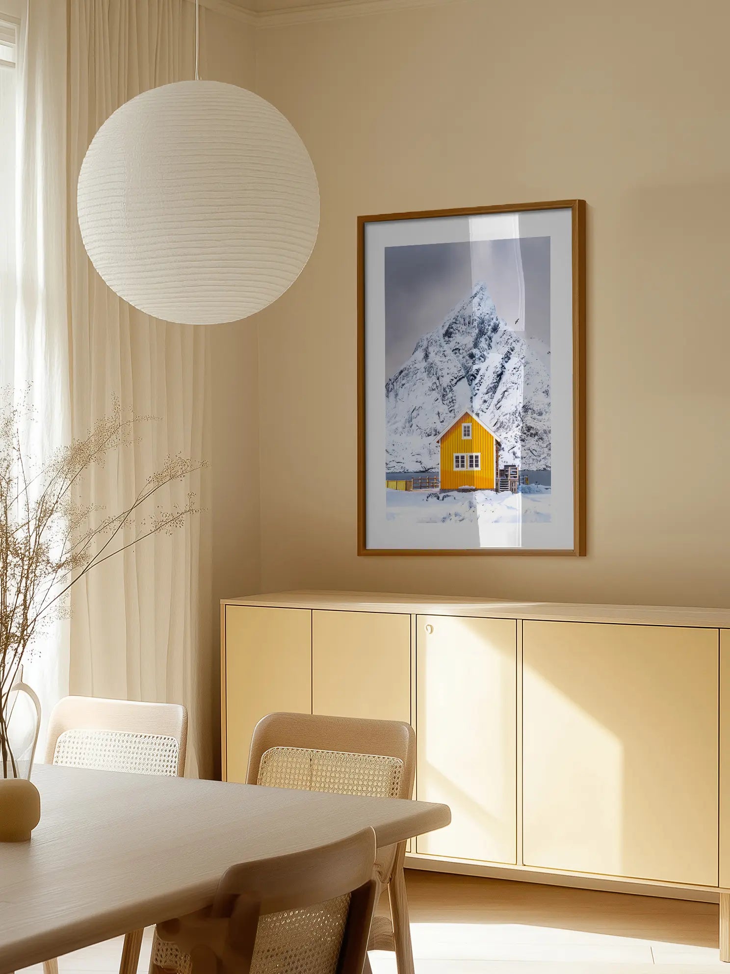 The House with the Mountain Poster