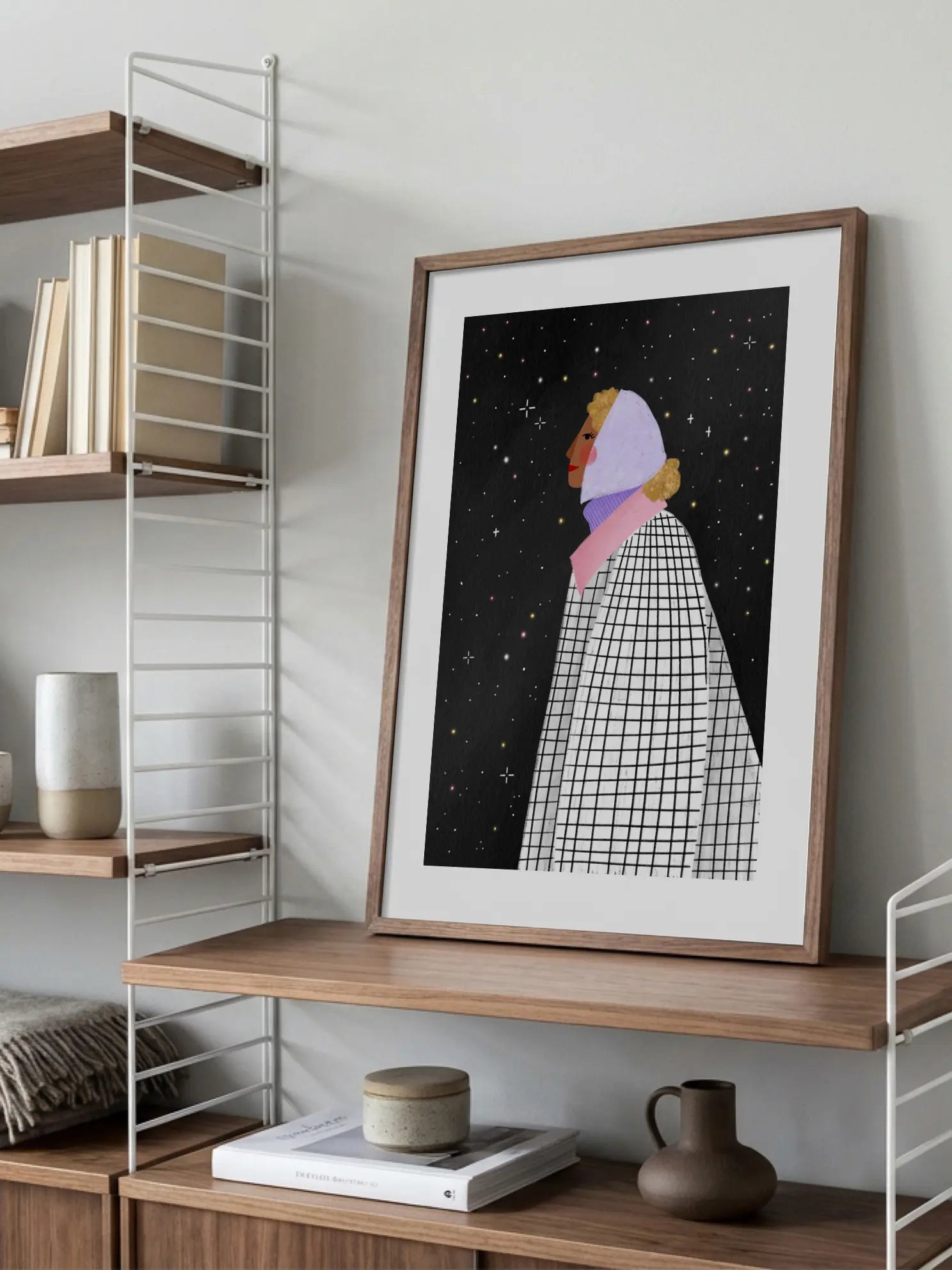 The Lady with the Stars Poster