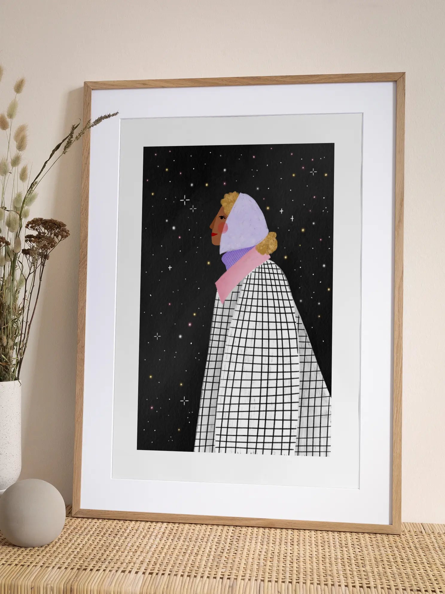 The Lady with the Stars Poster