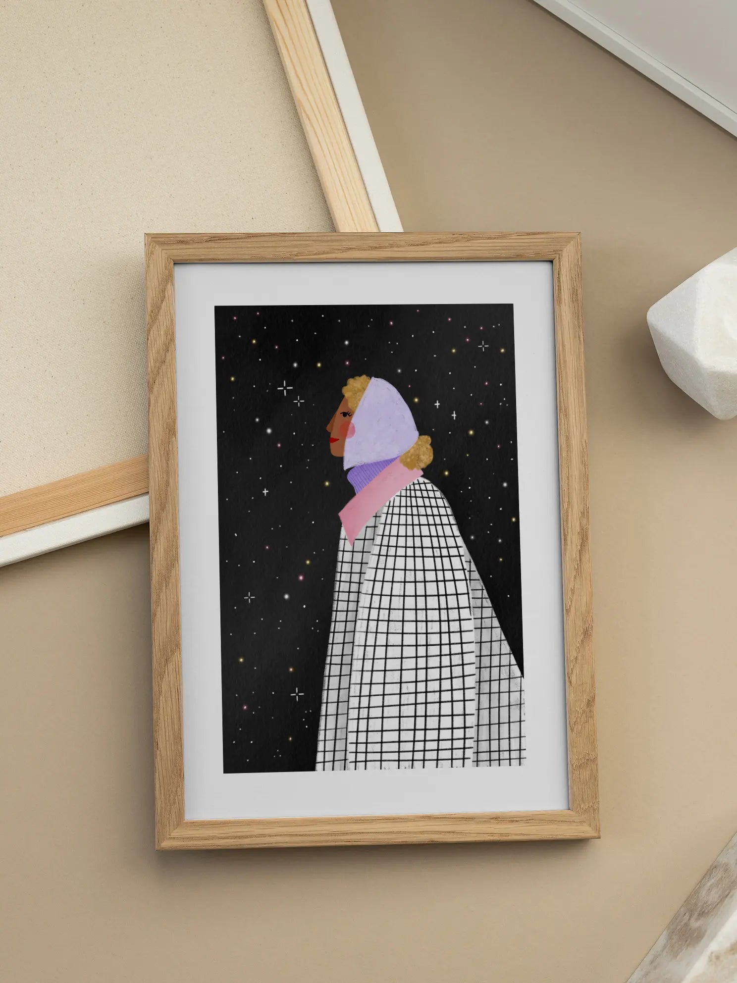 The Lady with the Stars Poster
