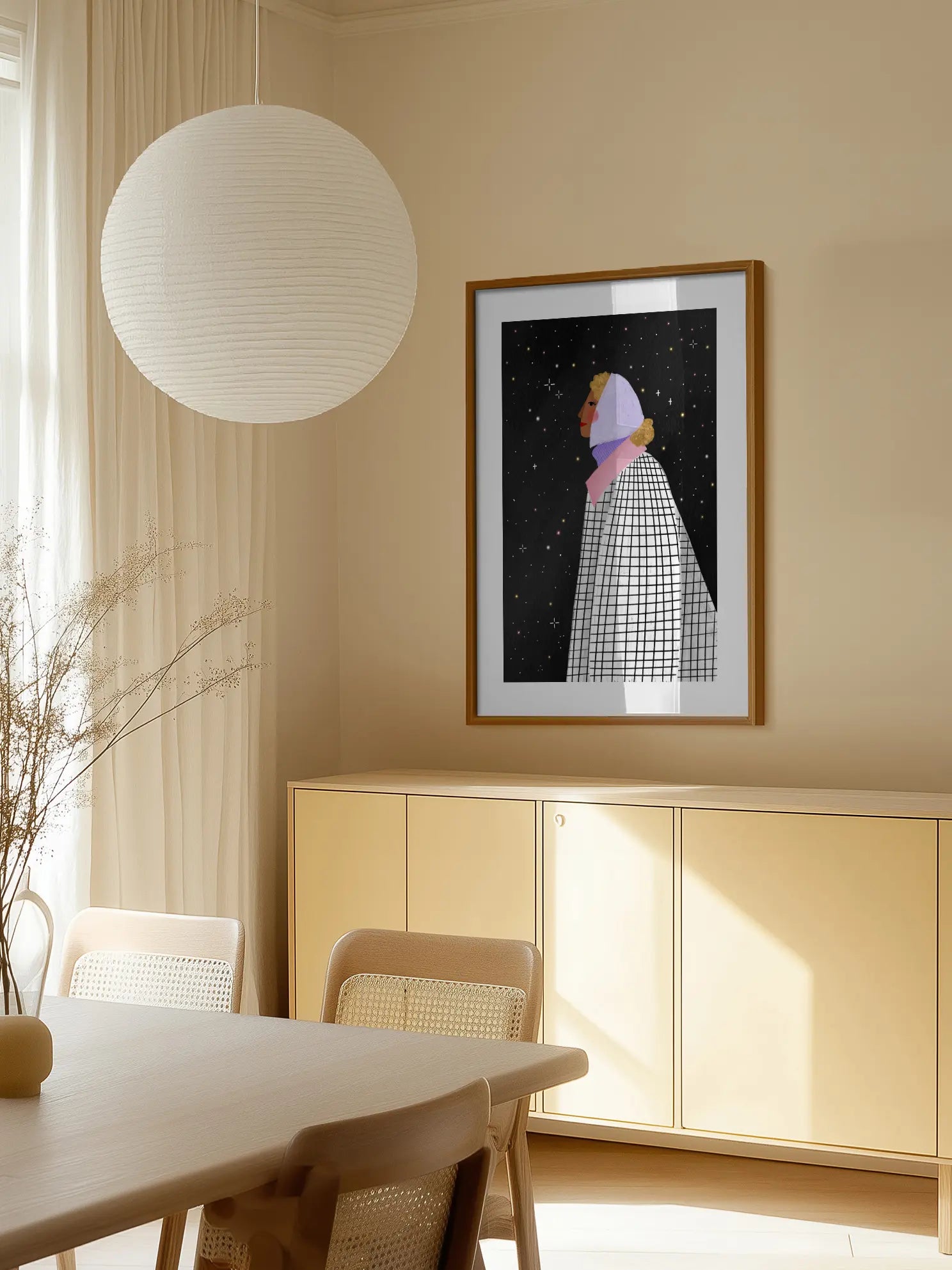 The Lady with the Stars Poster