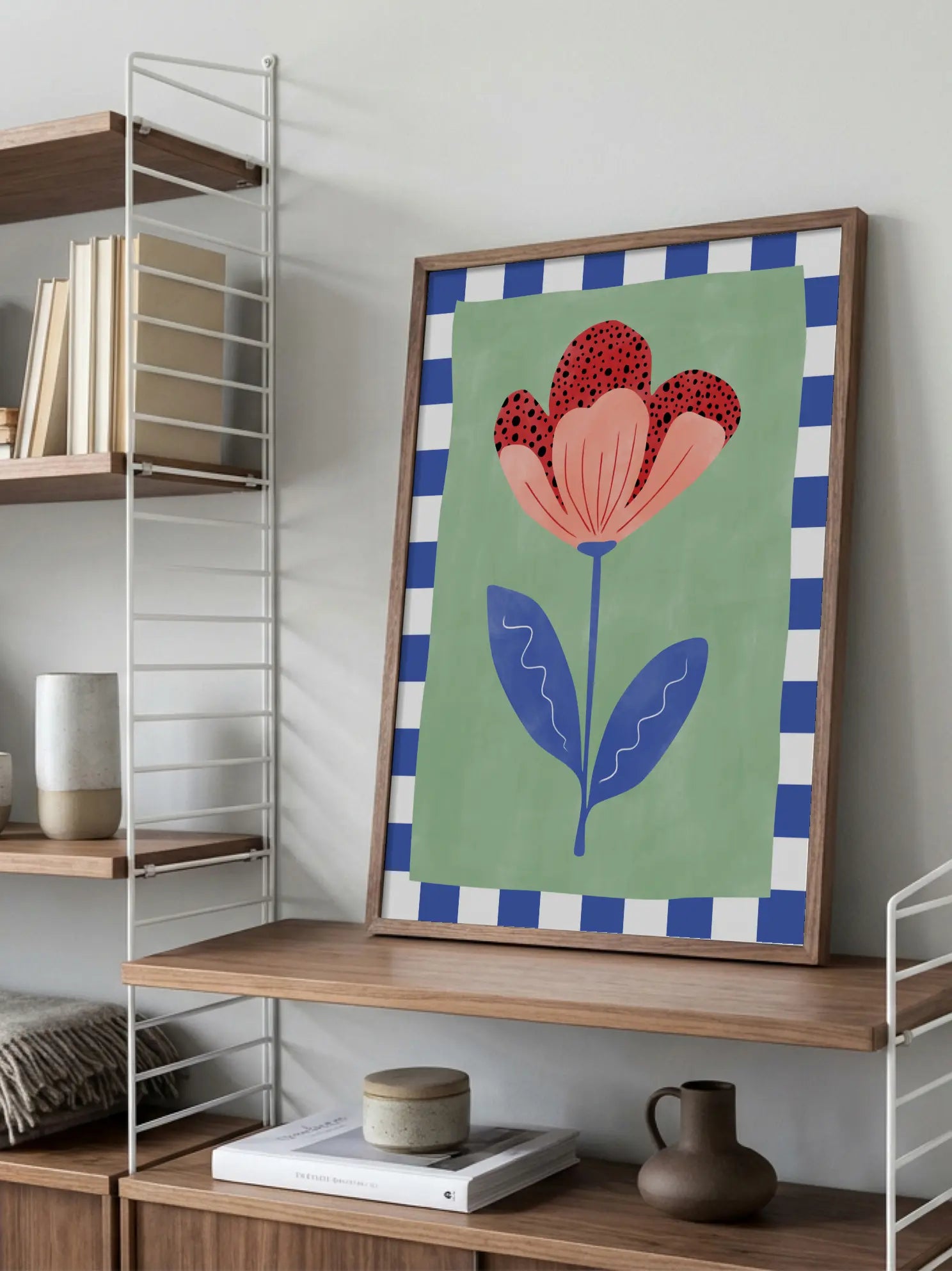 The Painted Flower Poster