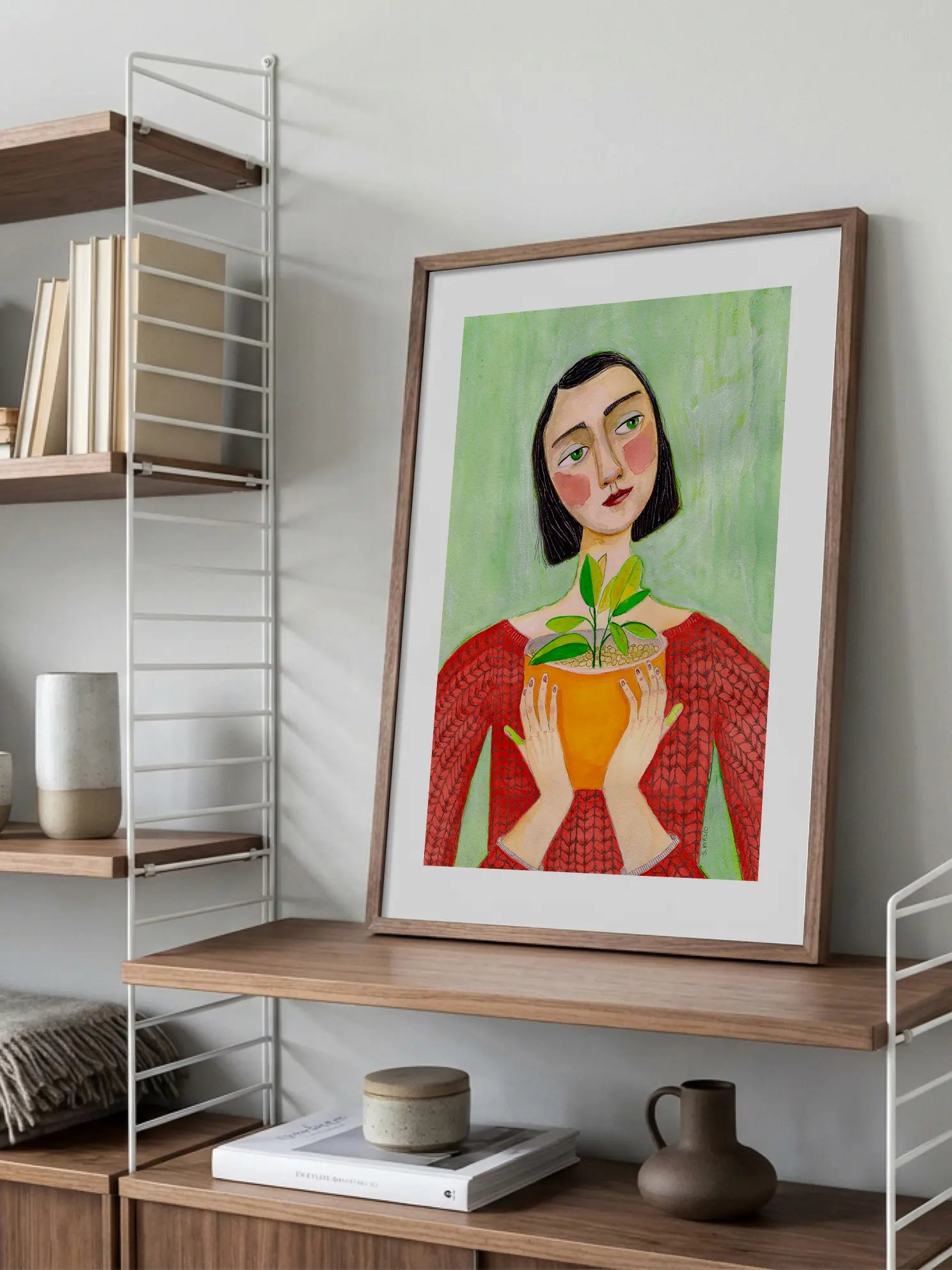 The Plant Lady Poster