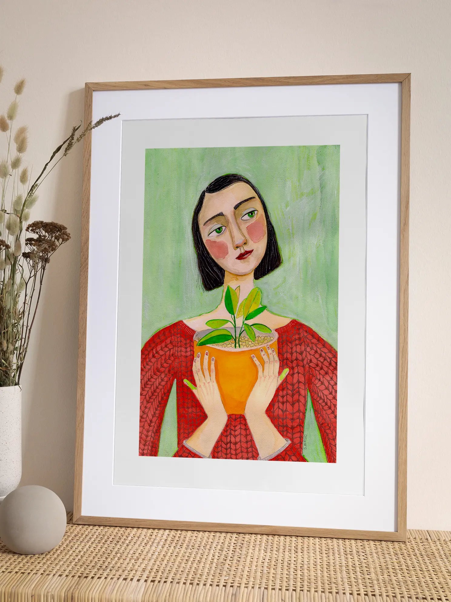 The Plant Lady Poster