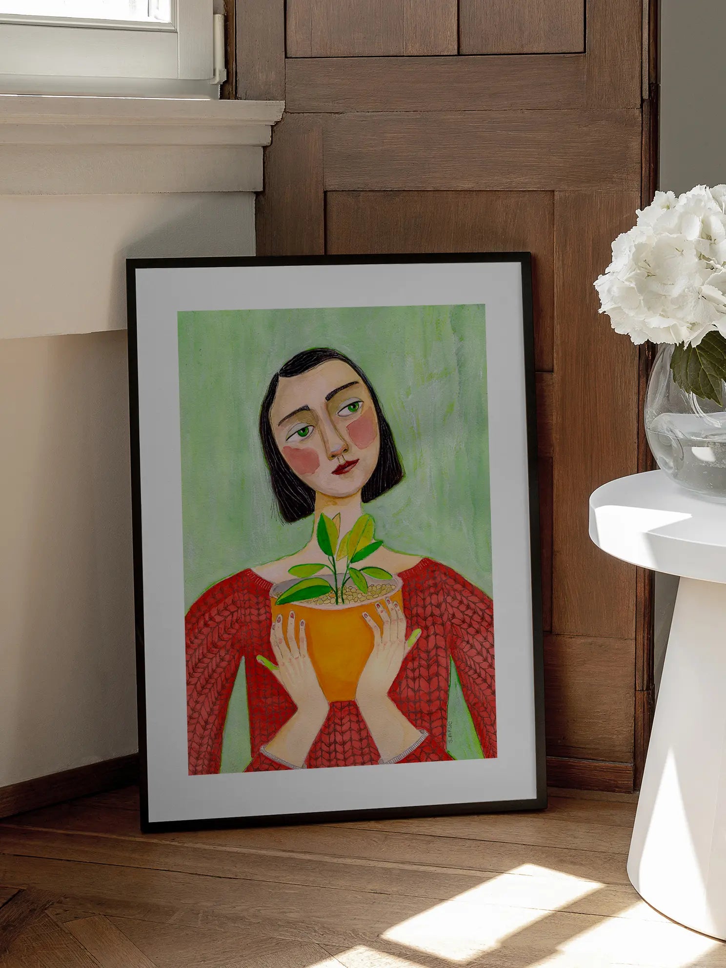The Plant Lady Poster