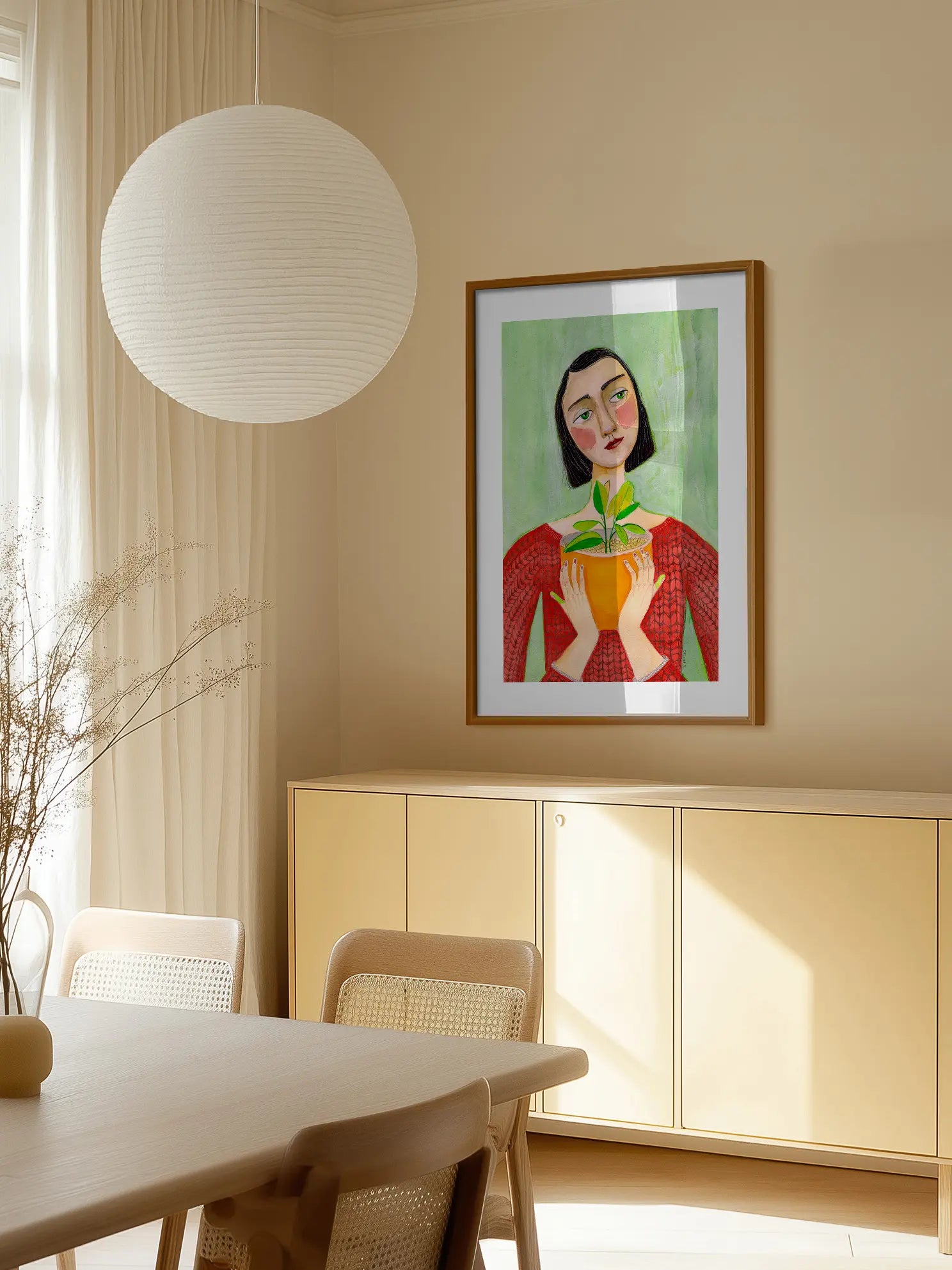 The Plant Lady Poster