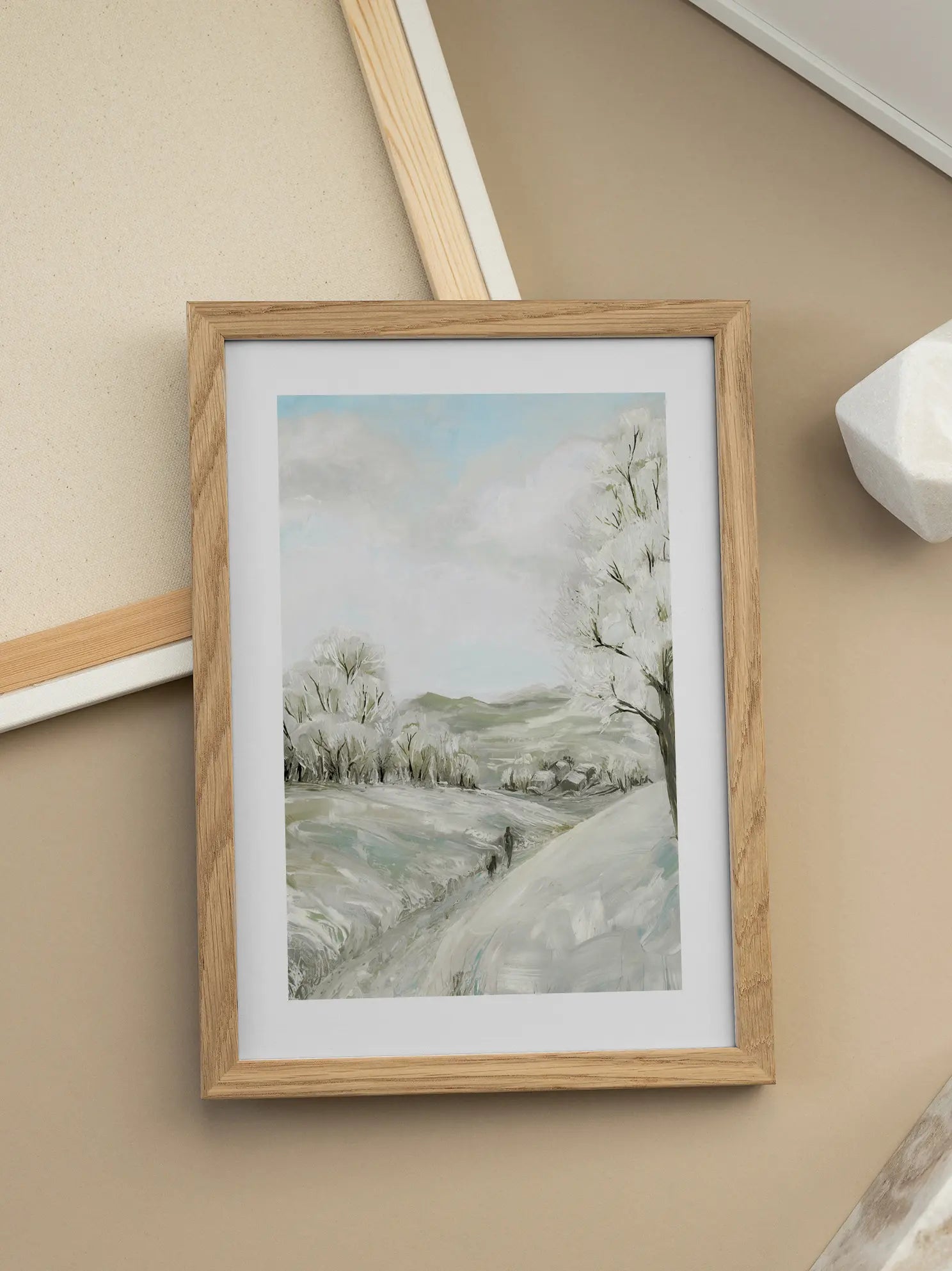 The Winter Stroll Poster