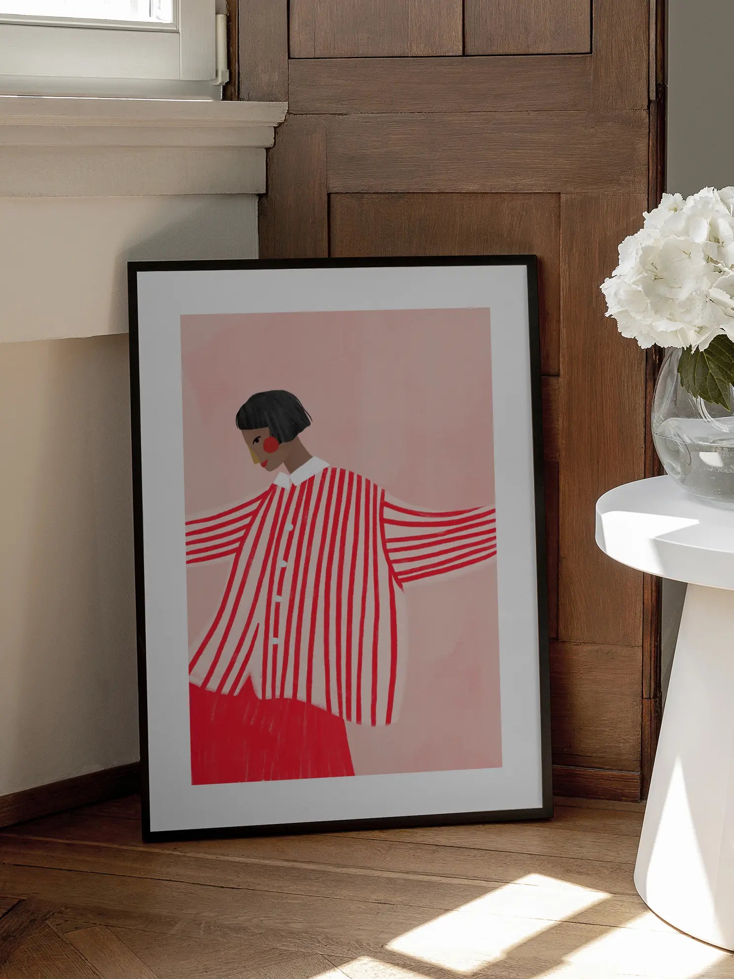 The Woman in Red Poster