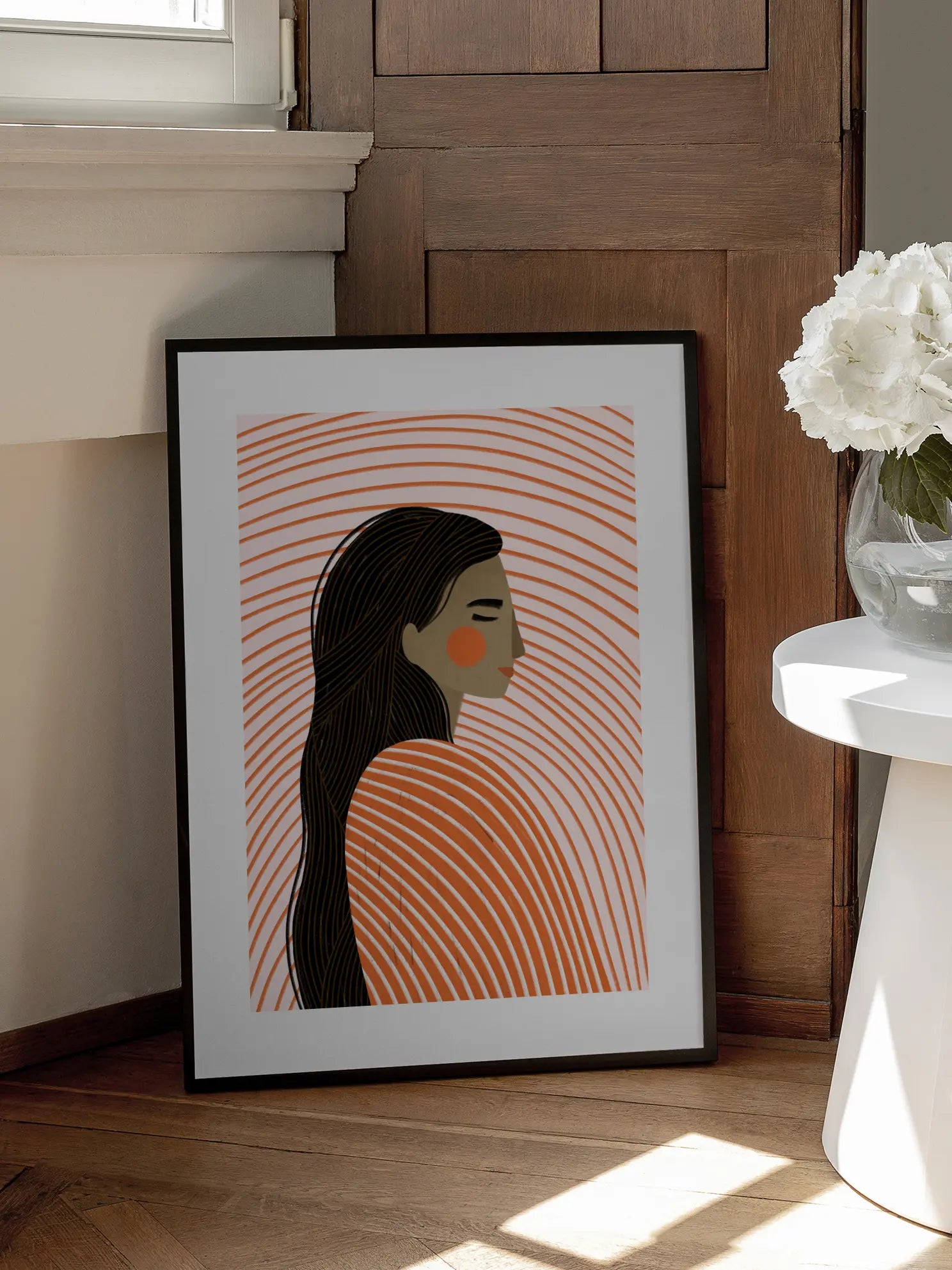 The Woman With the Lines Poster