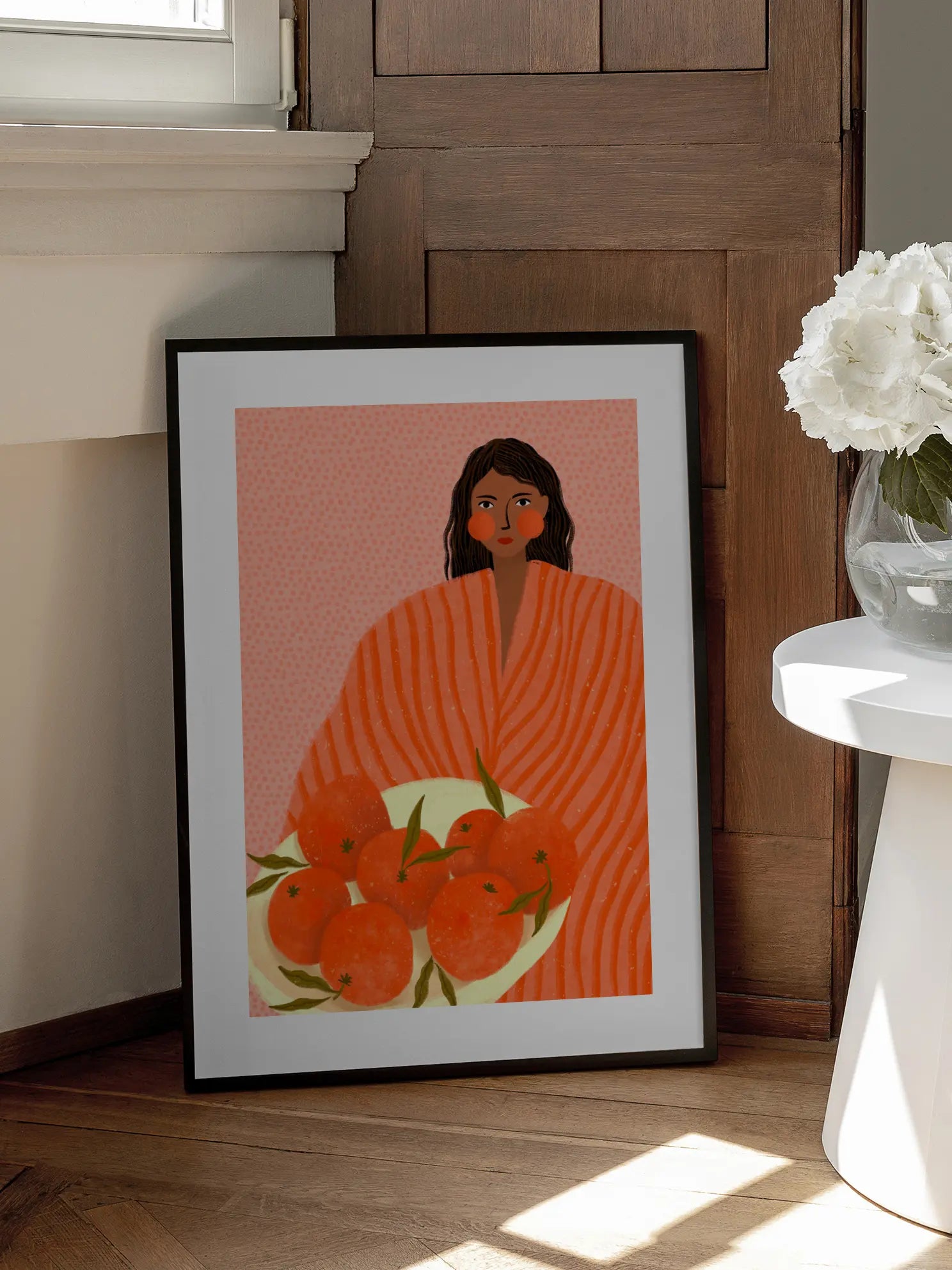 The Woman With the Oranges No2 Poster