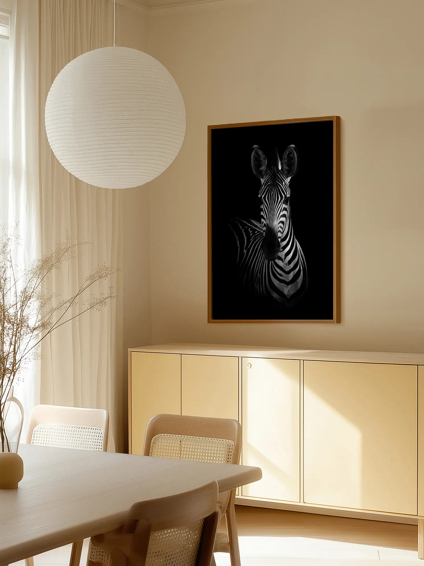 The Zebra Poster