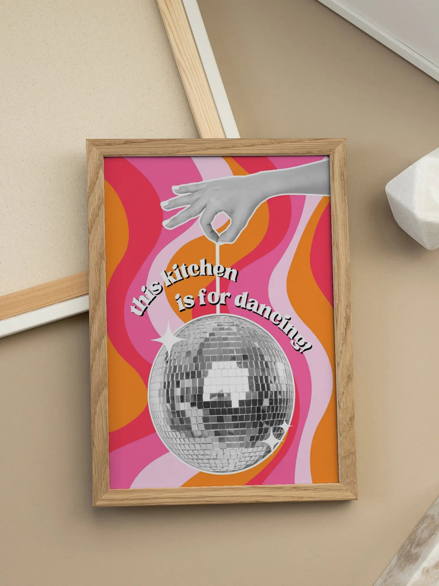 This Kitchen is For Dancing No2 Poster