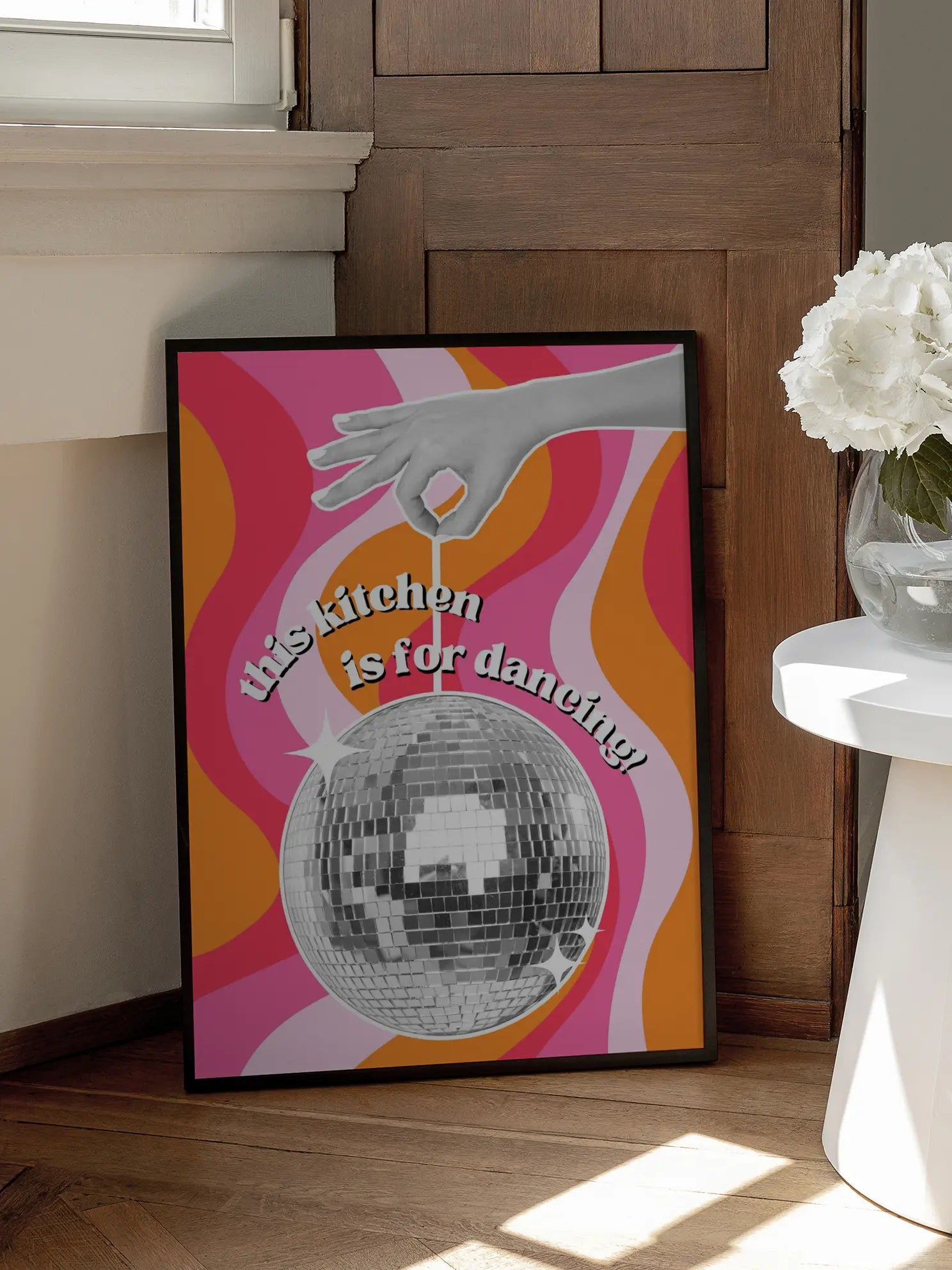 This Kitchen is For Dancing No2 Poster