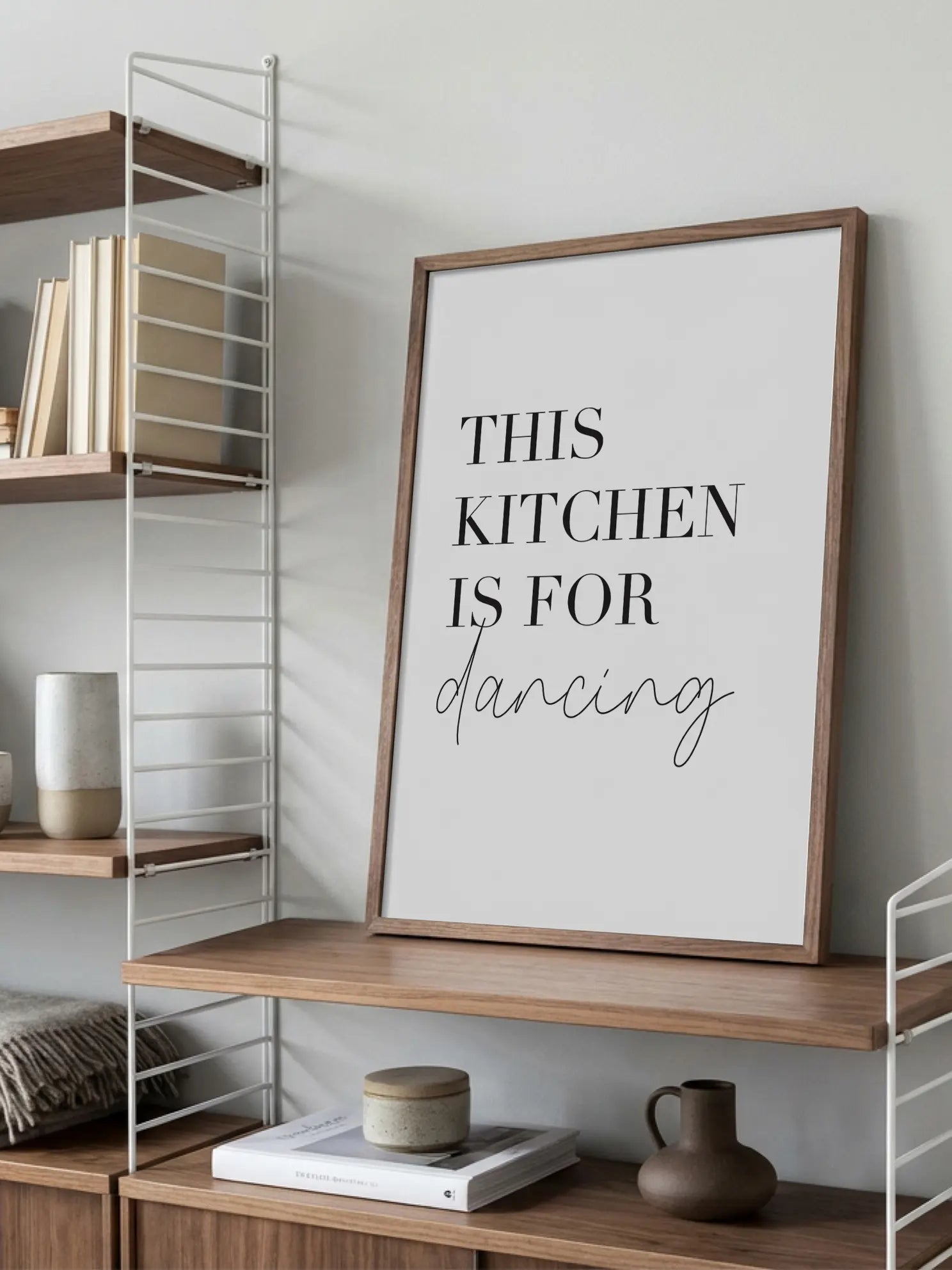 This Kitchen Is For Dancing Poster