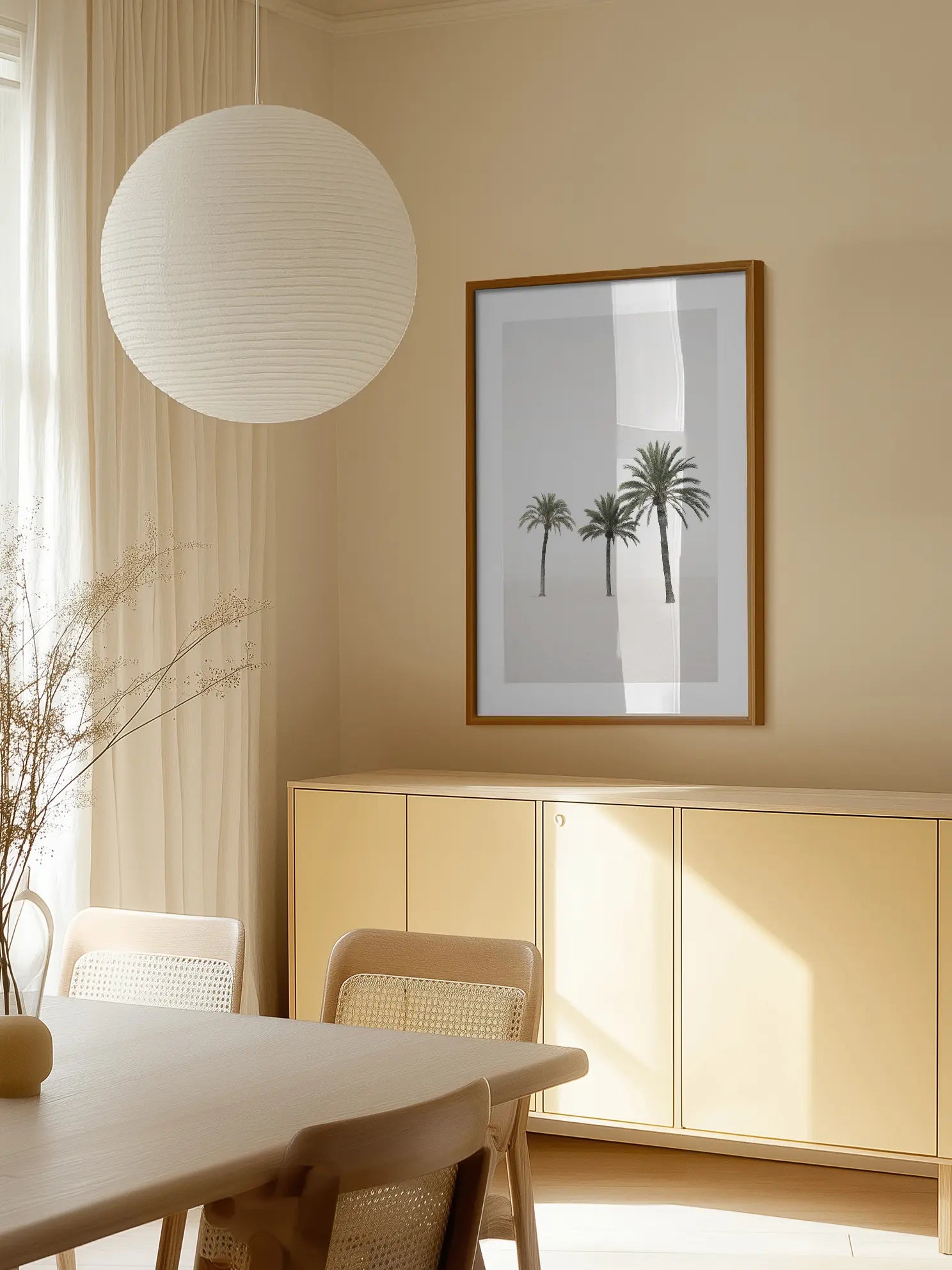 Three Palms Poster