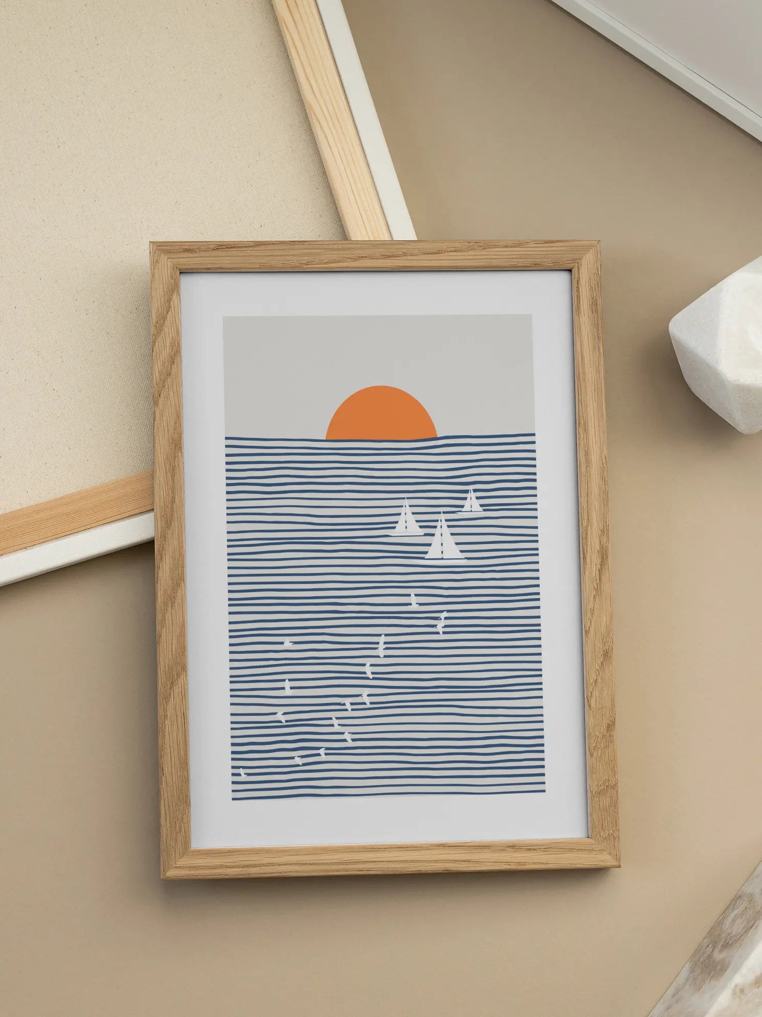 Three Sails Poster