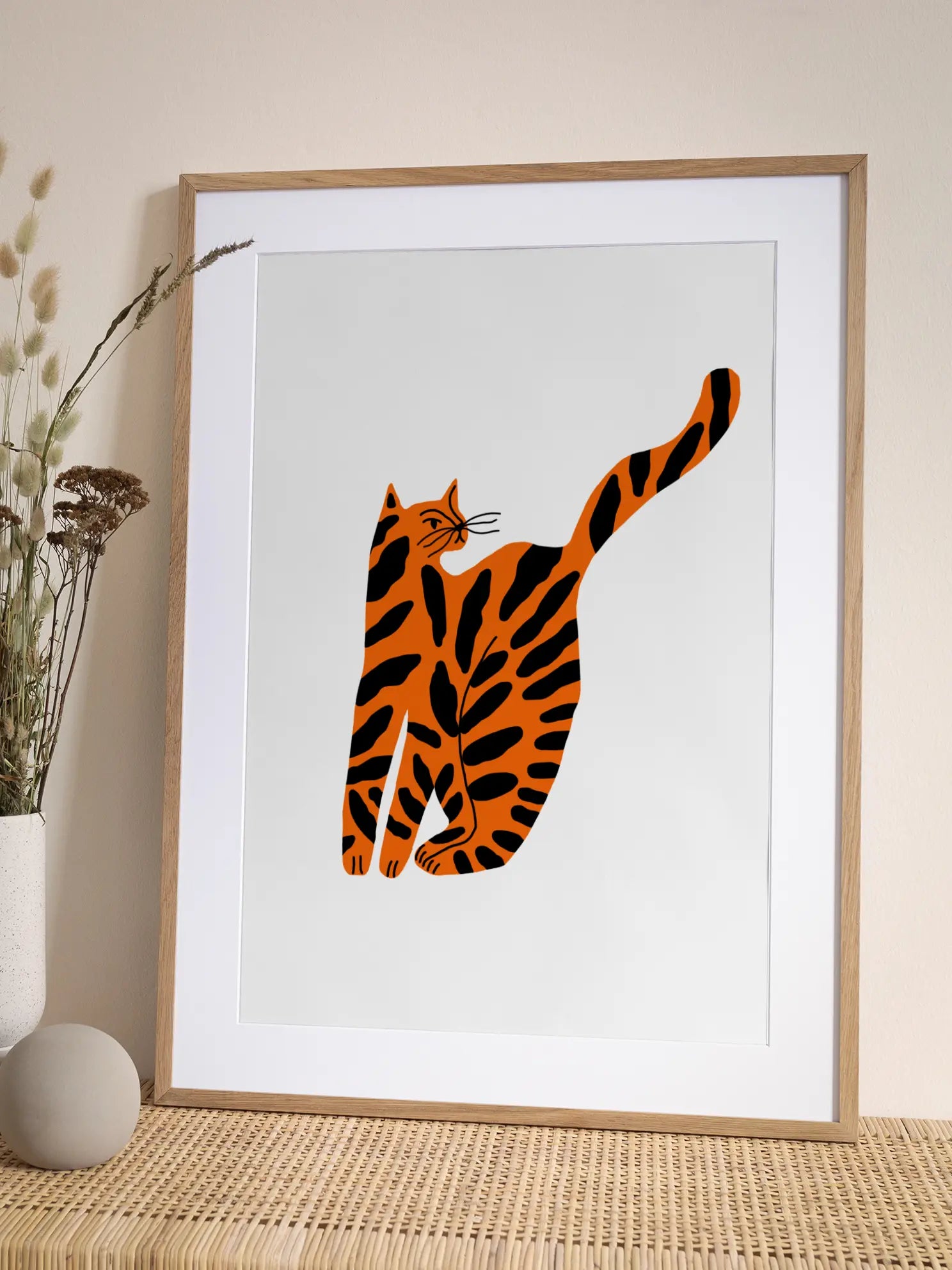 Tiger Cat Poster