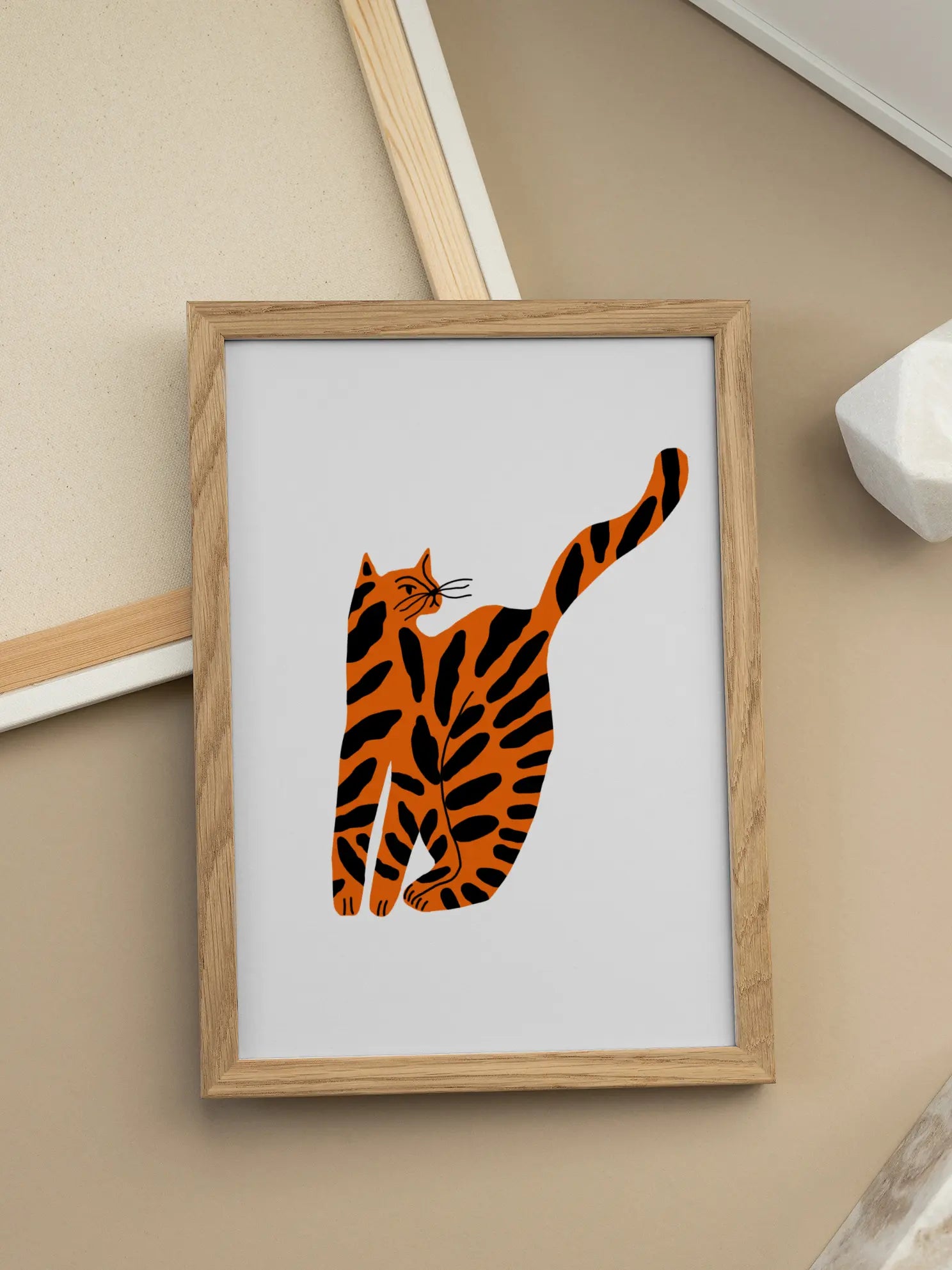 Tiger Cat Poster