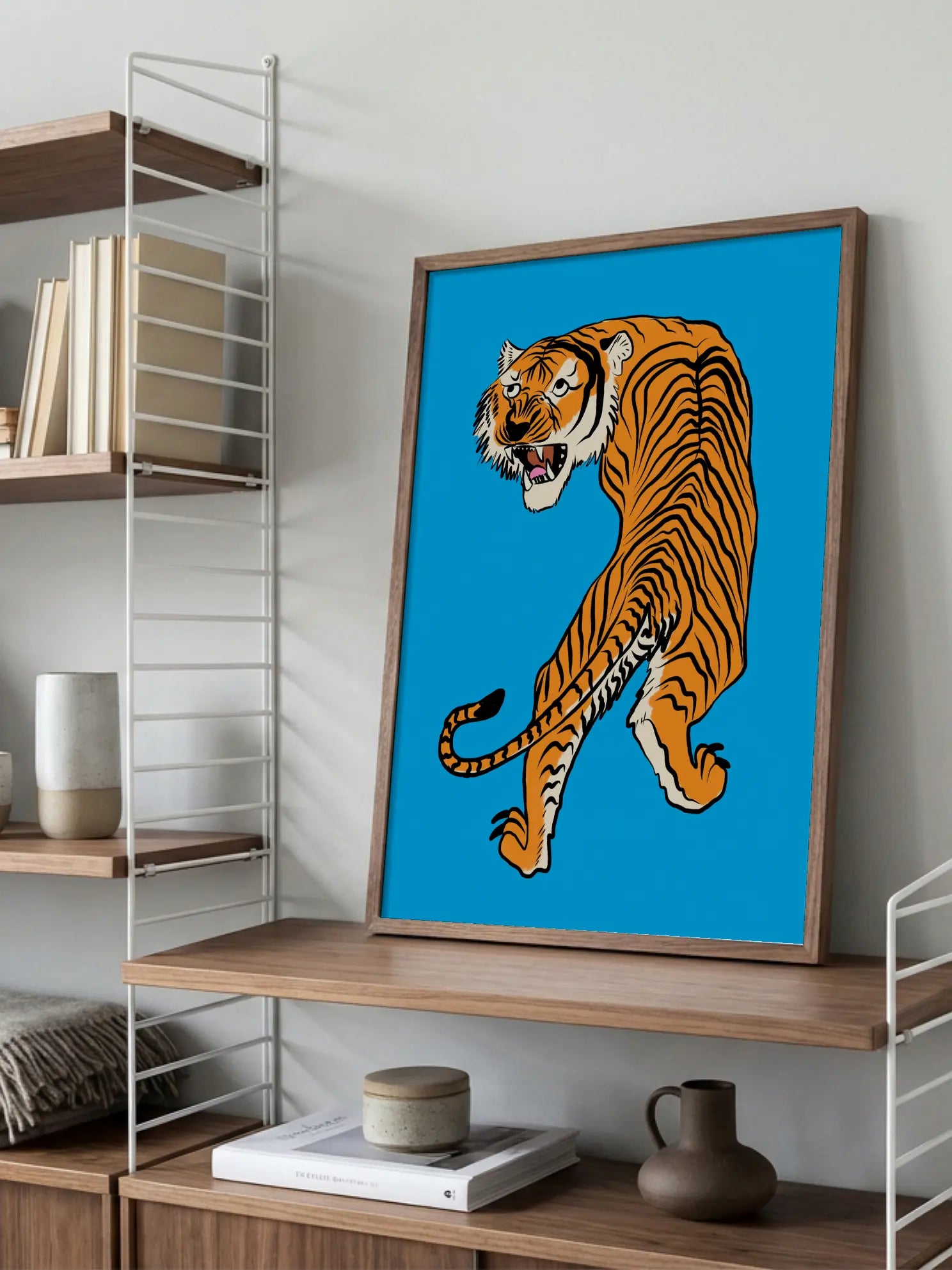 Tiger Turns Poster