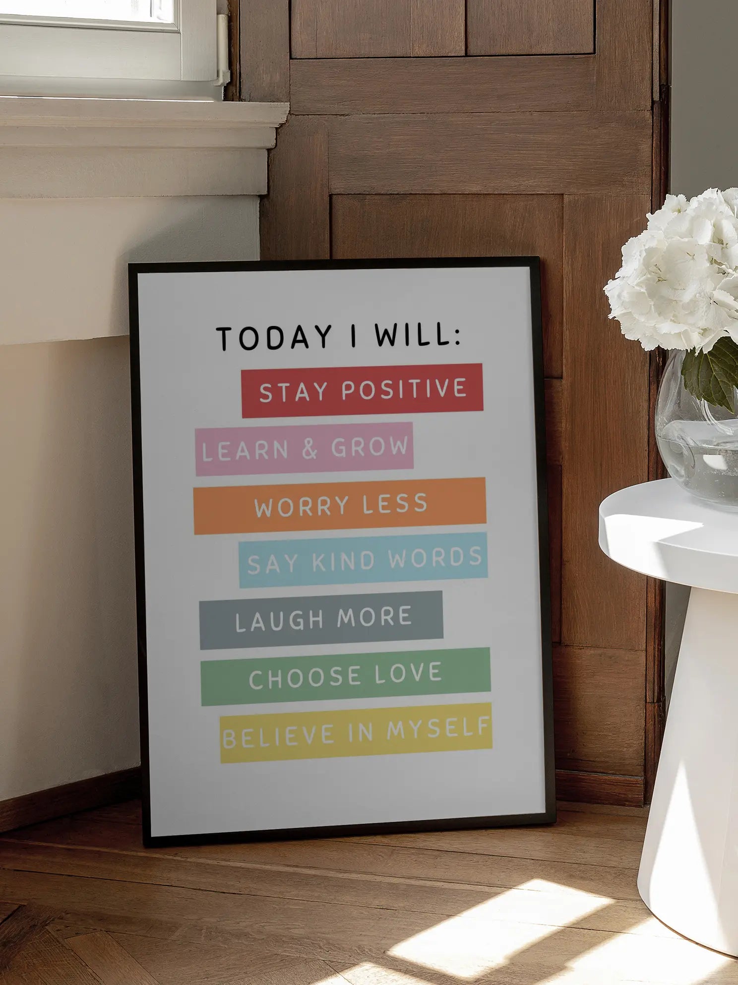 Today I Will Poster