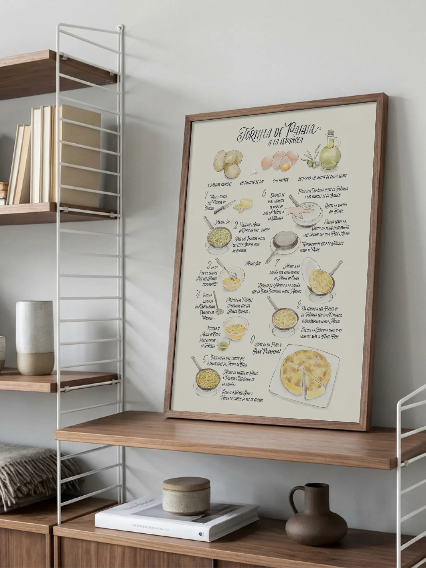 Tortilla de Patata Poster