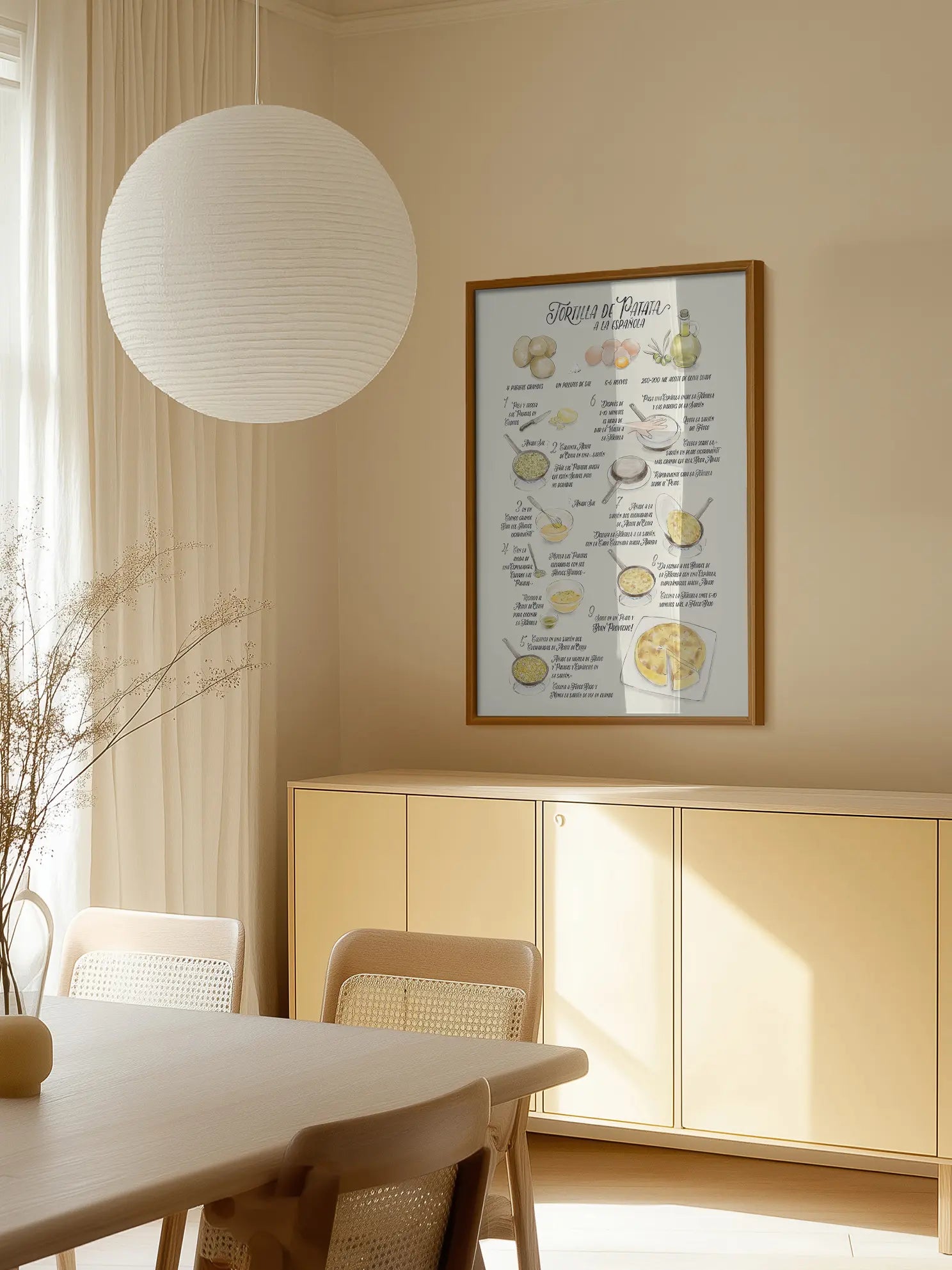 Tortilla de Patata Poster