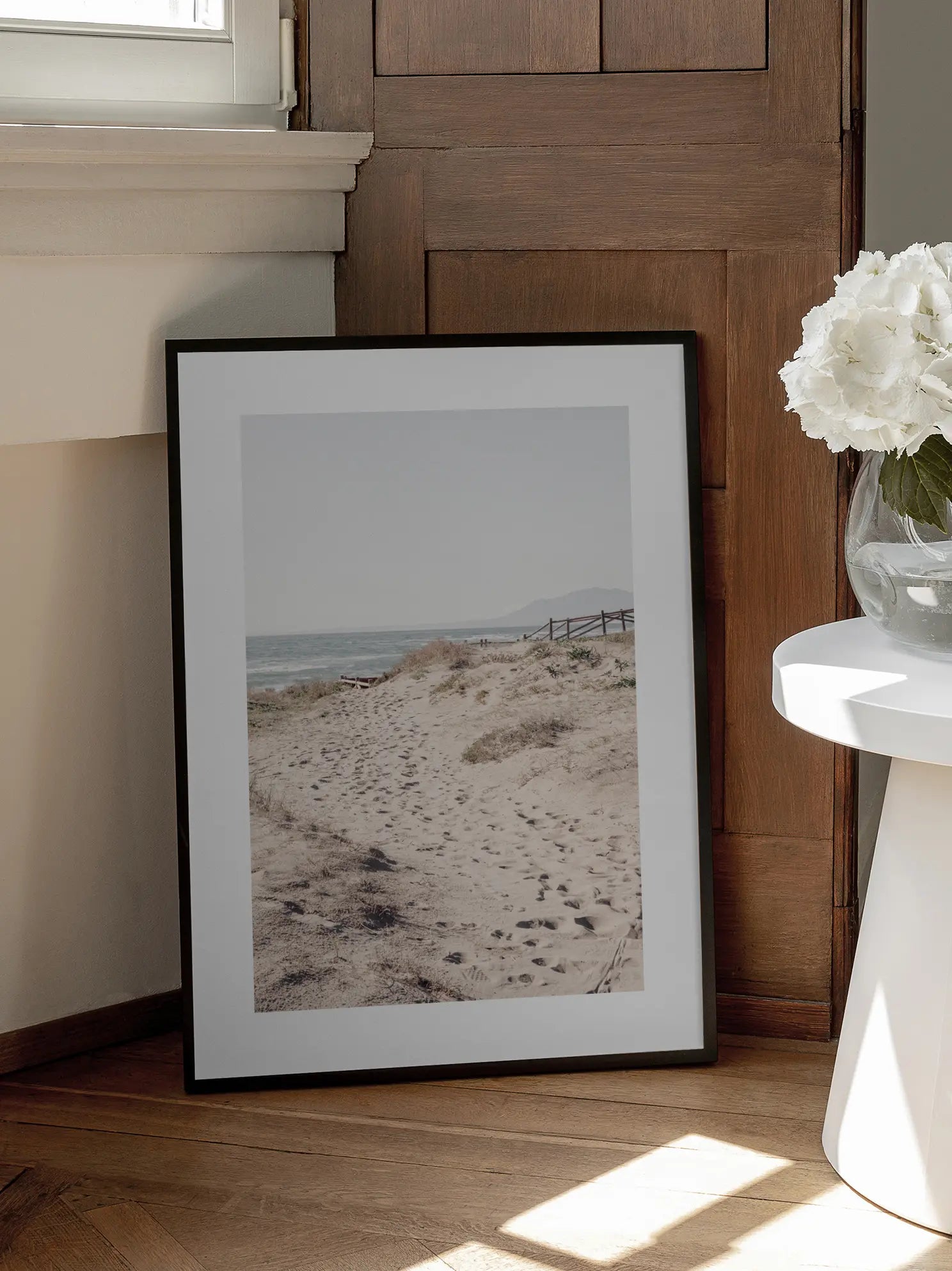 Tracks in the Sand Poster