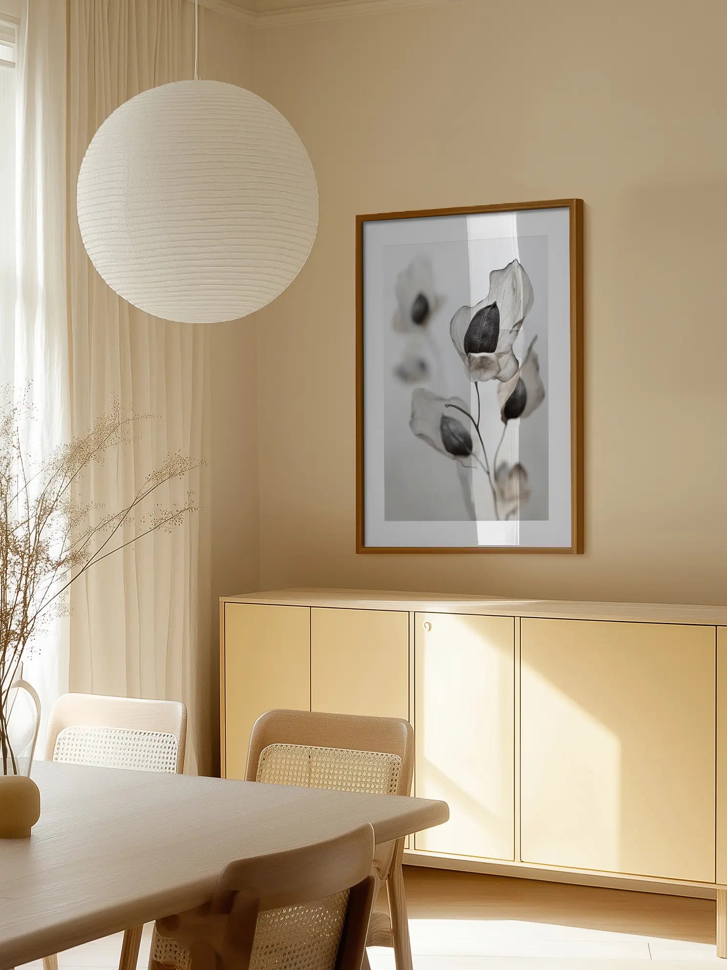 Transparent Petals Poster