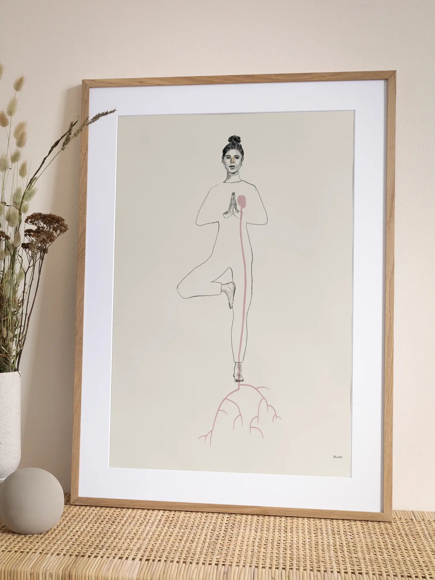 Tree Pose Poster