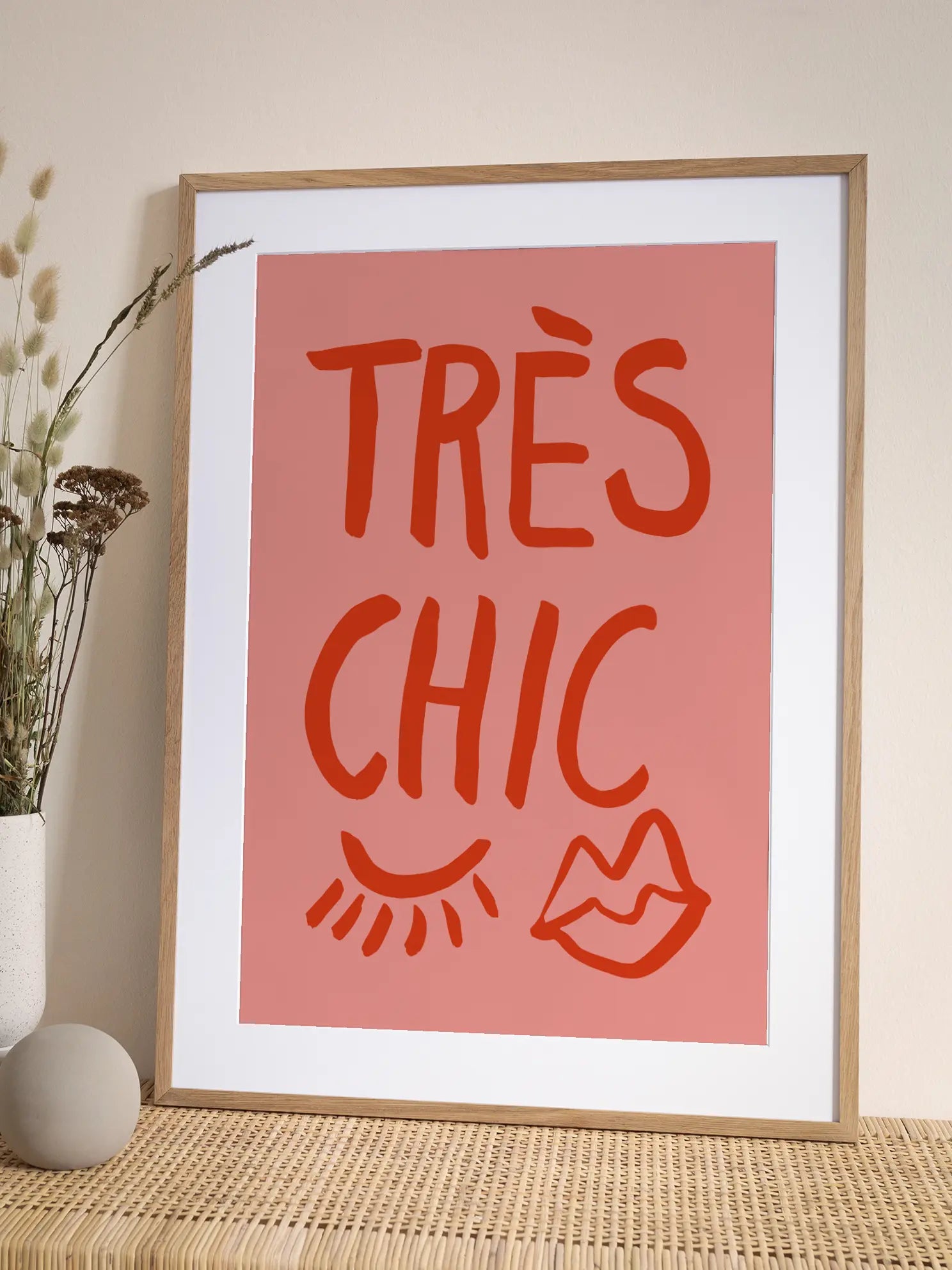 Tres Chic Poster