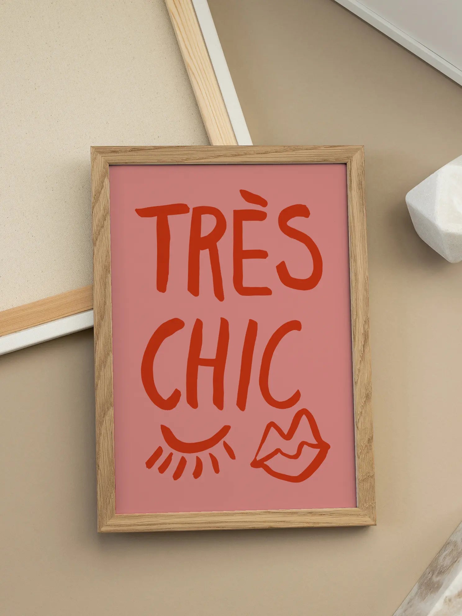 Tres Chic Poster