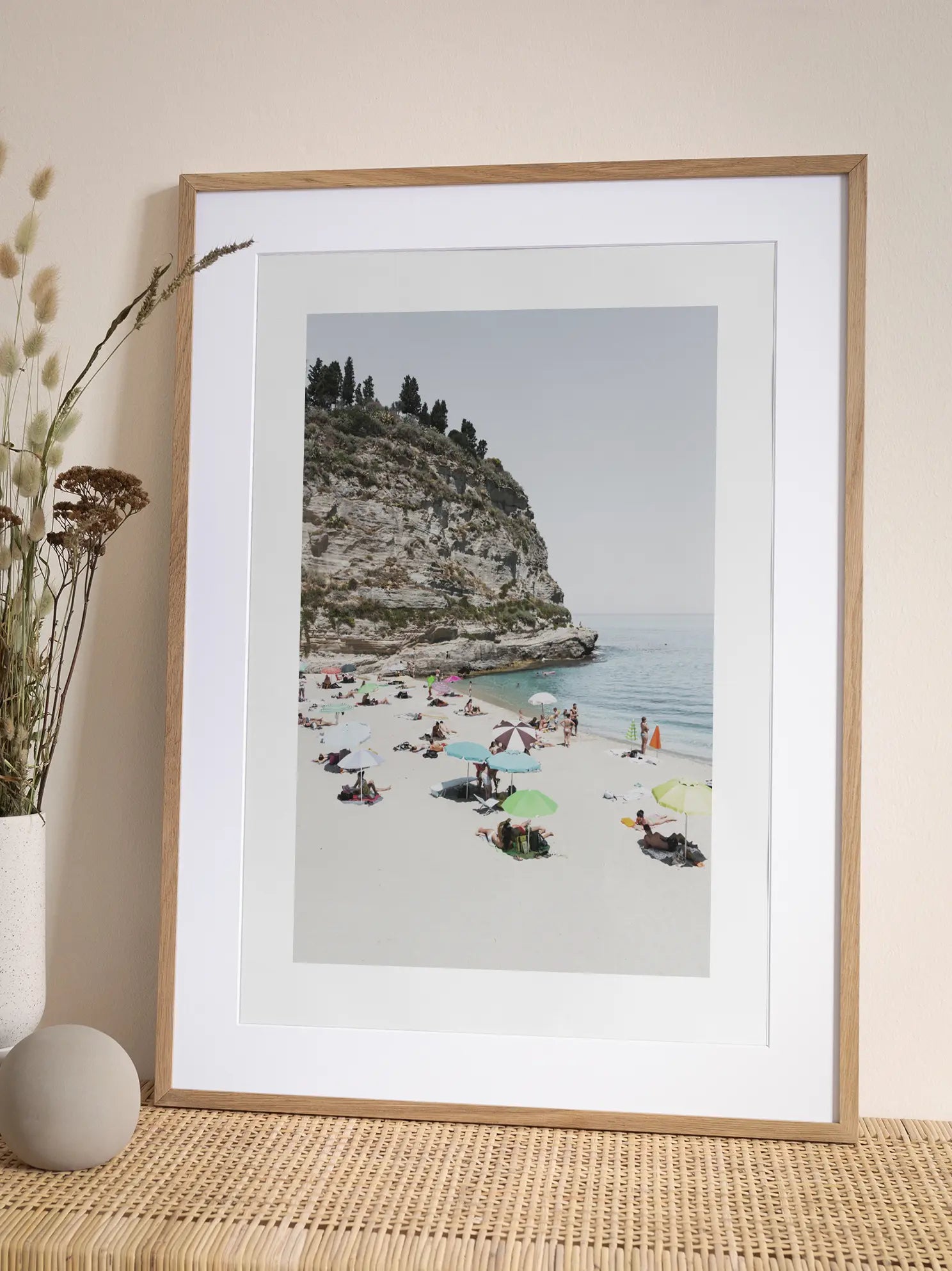 Tropea Beach Poster