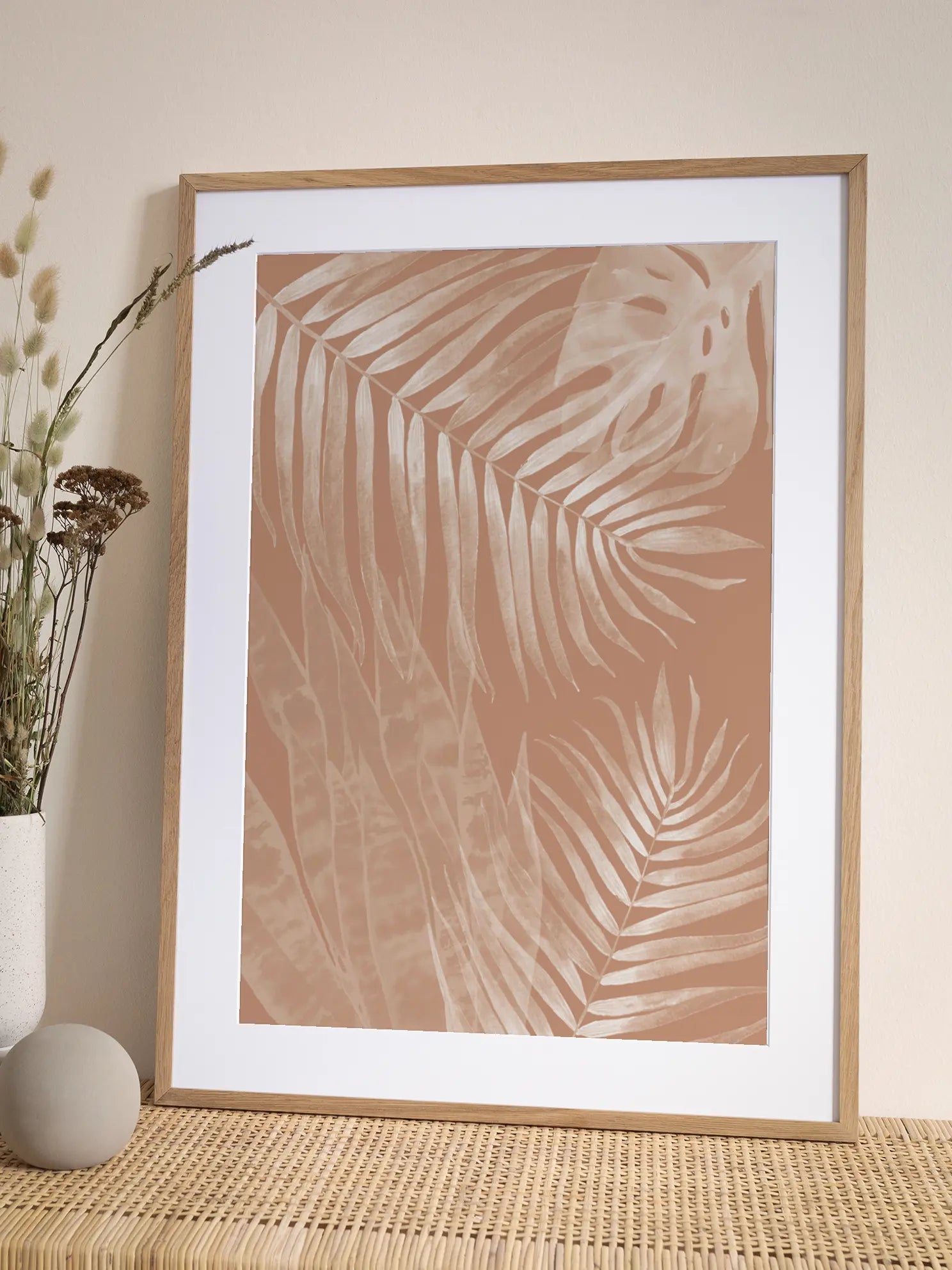 Tropical Beige Poster