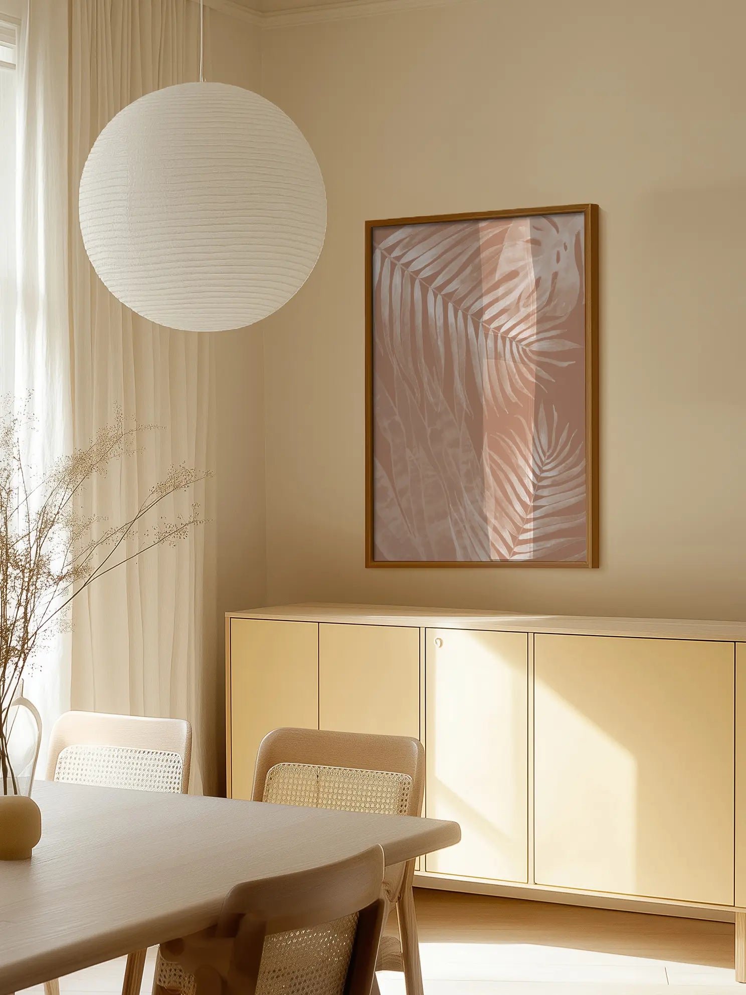 Tropical Beige Poster
