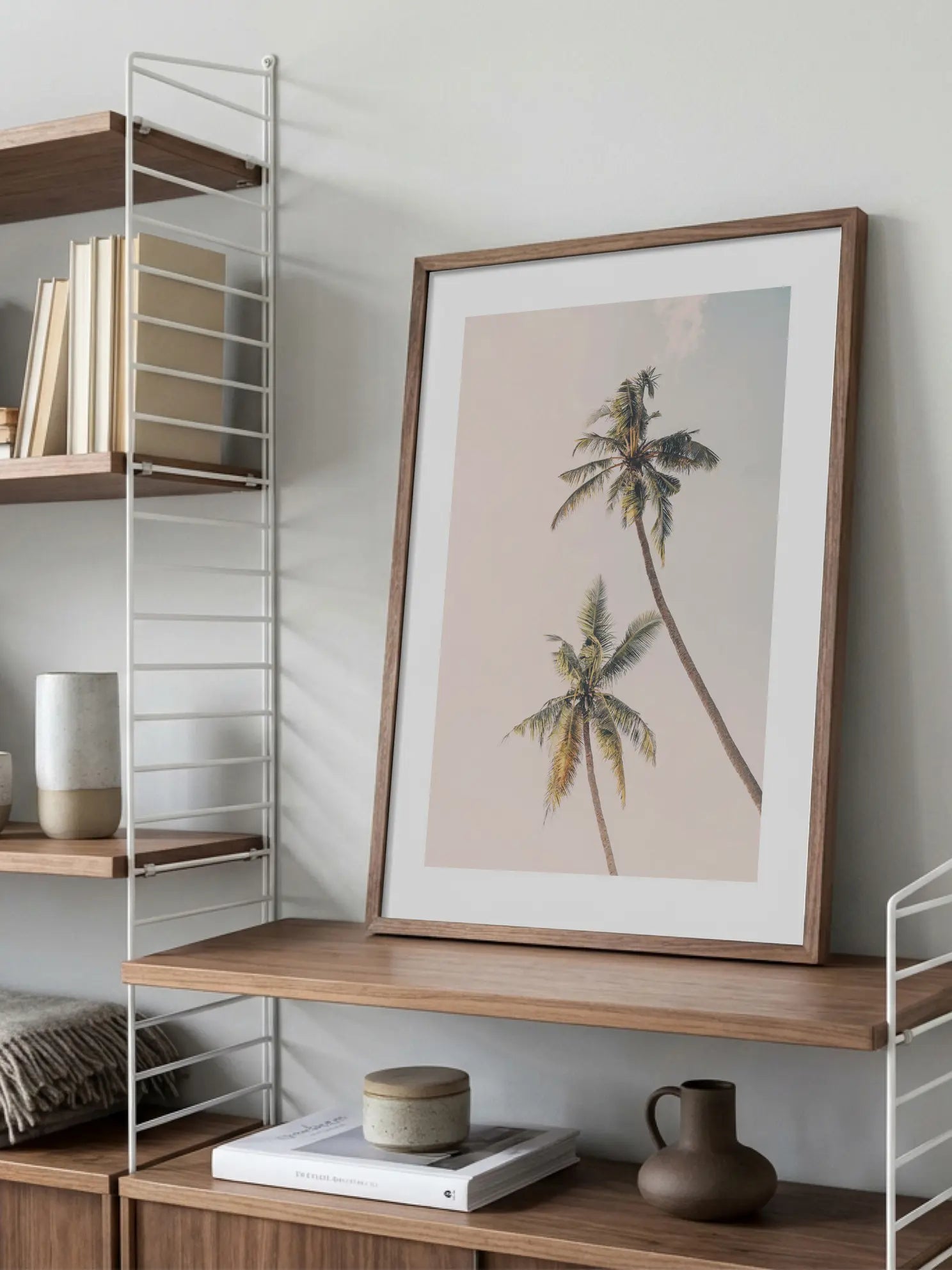 Tropical Palms Poster
