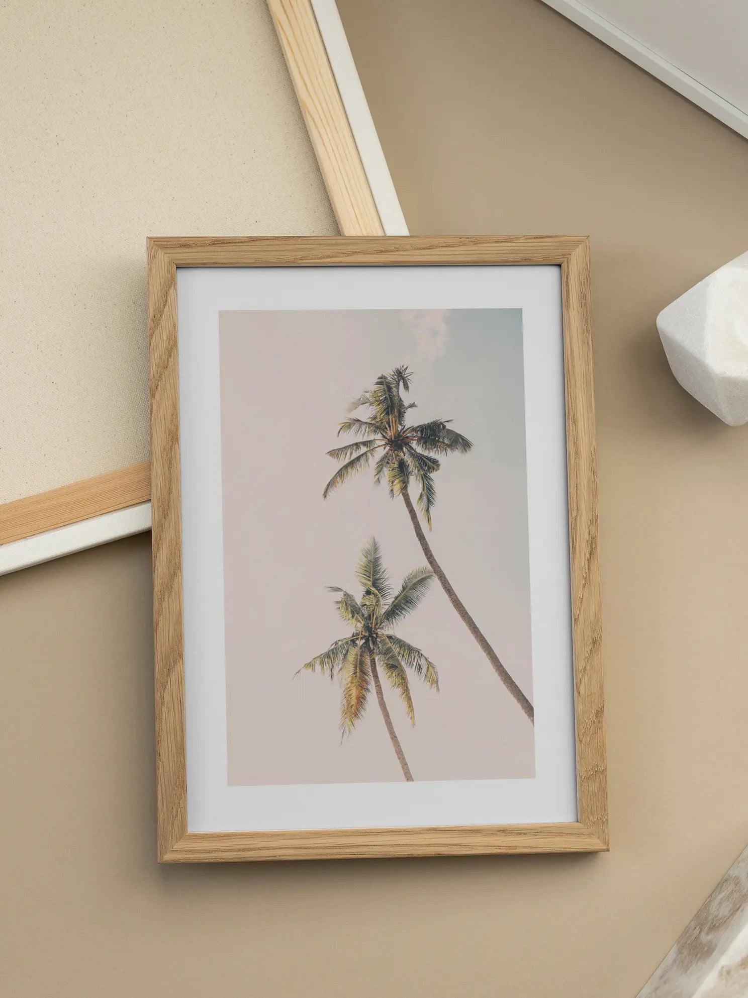 Tropical Palms Poster
