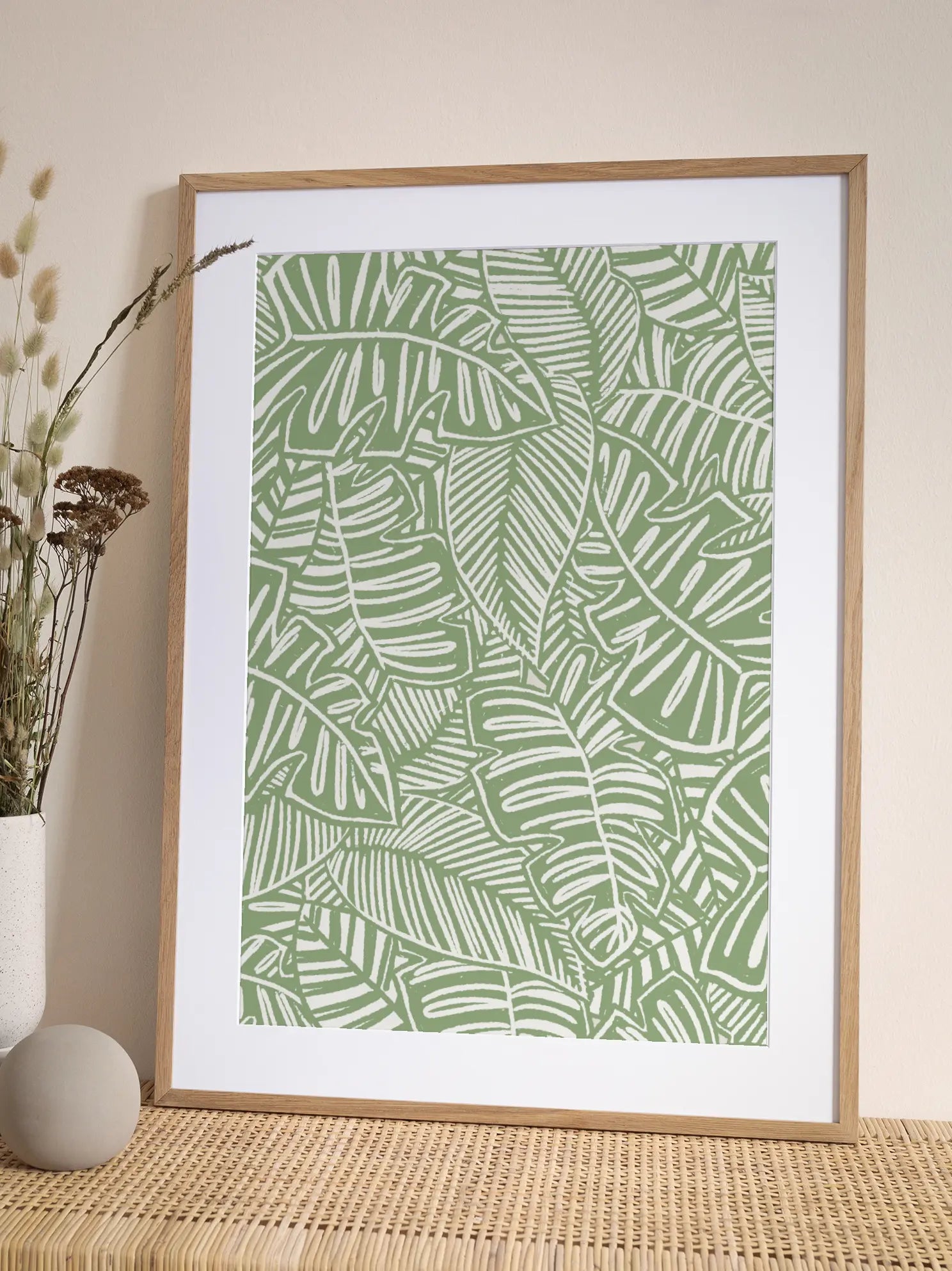 Tropical Pattern Poster