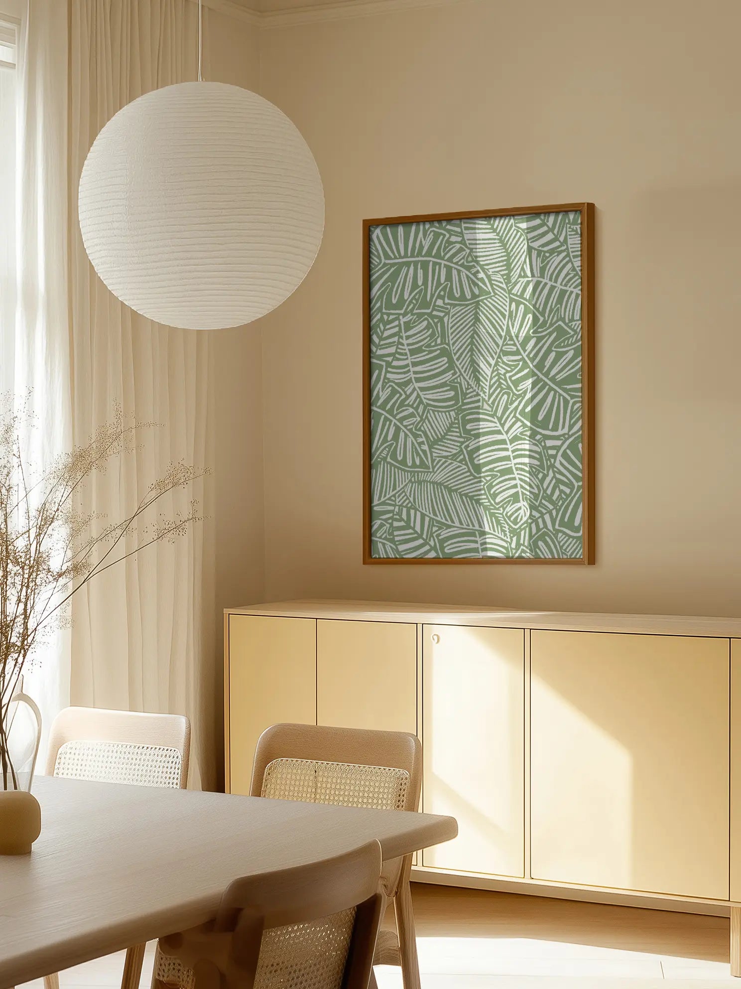 Tropical Pattern Poster