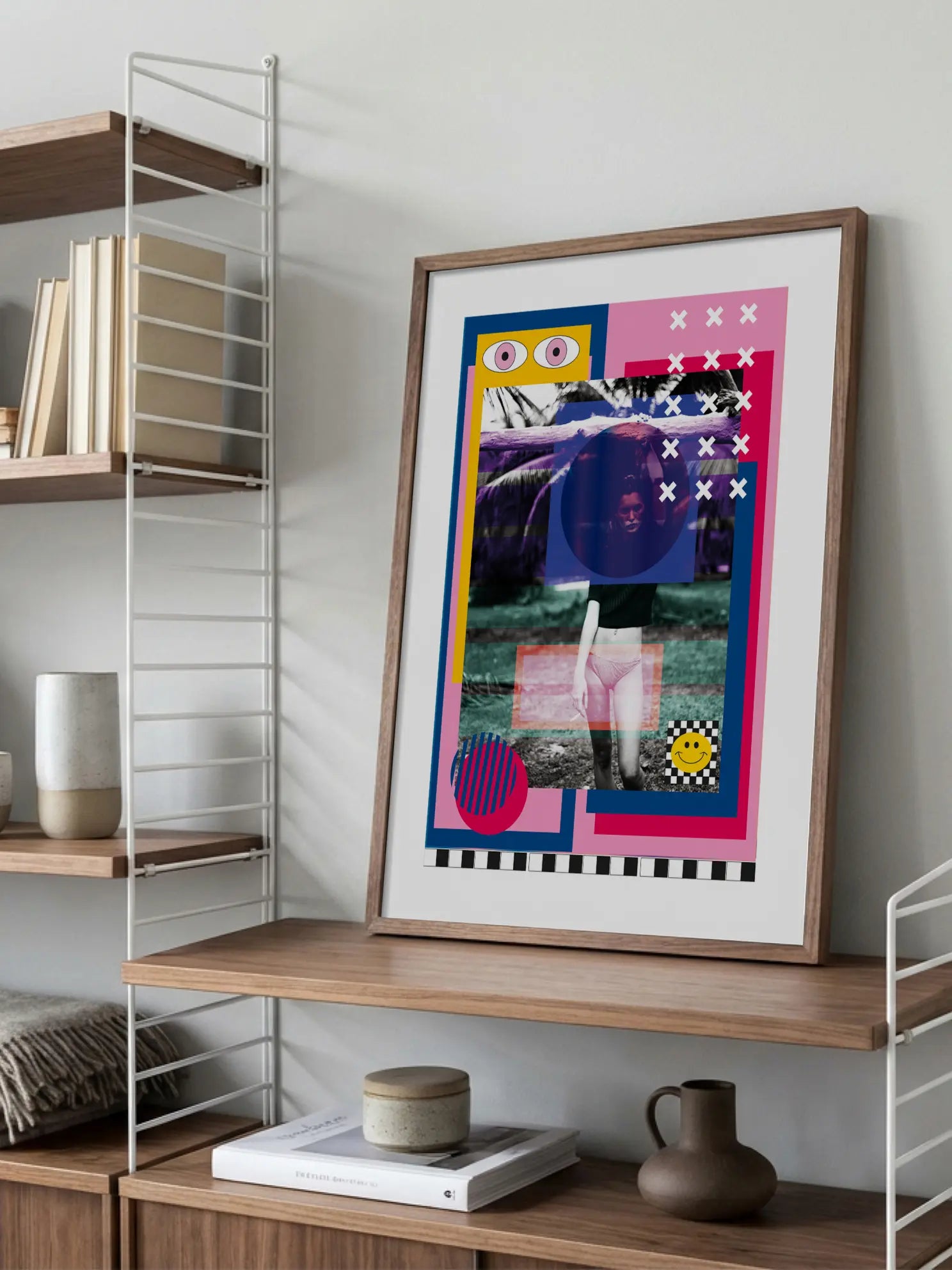 Tropical Pop Art Poster