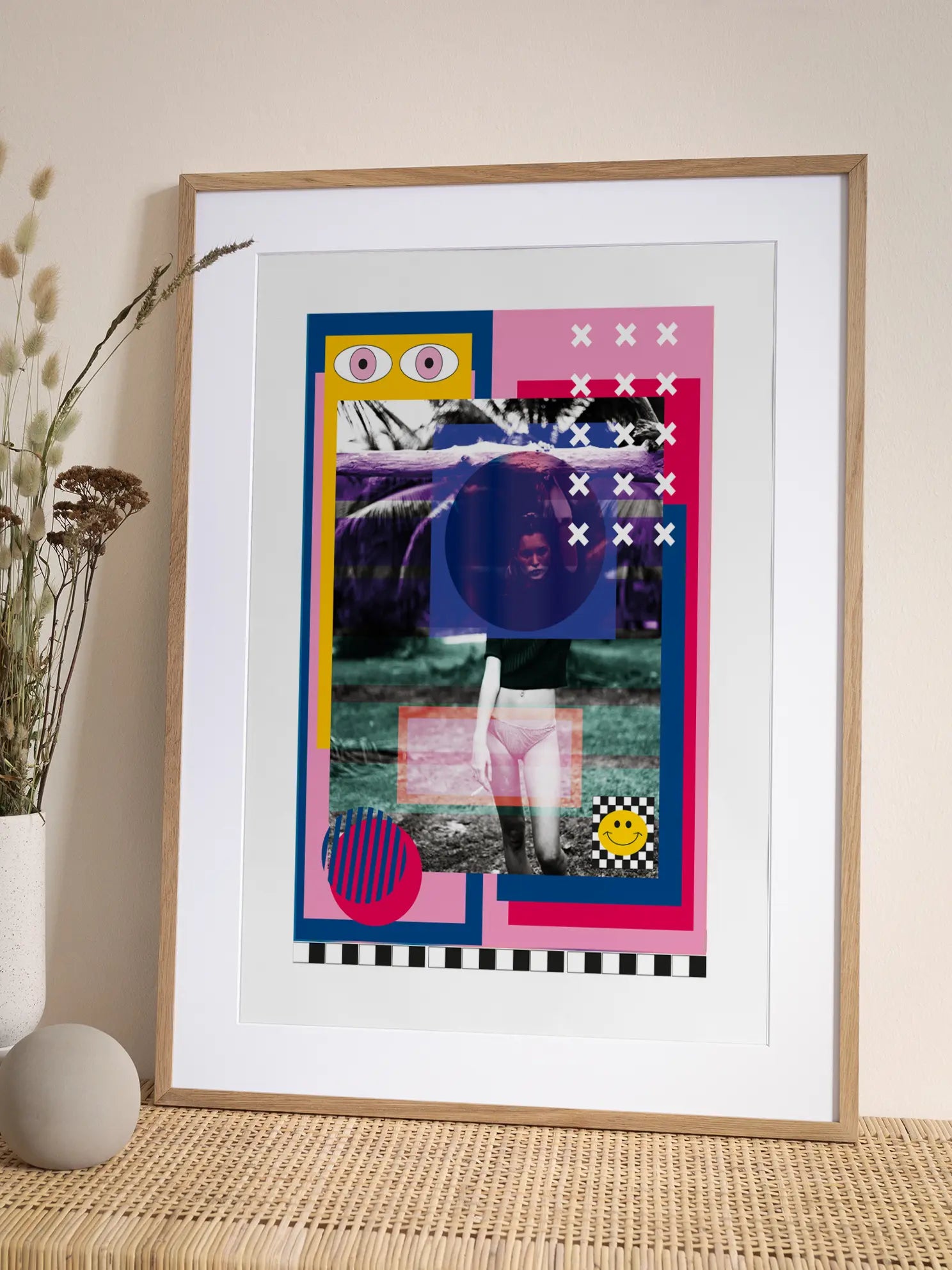 Tropical Pop Art Poster
