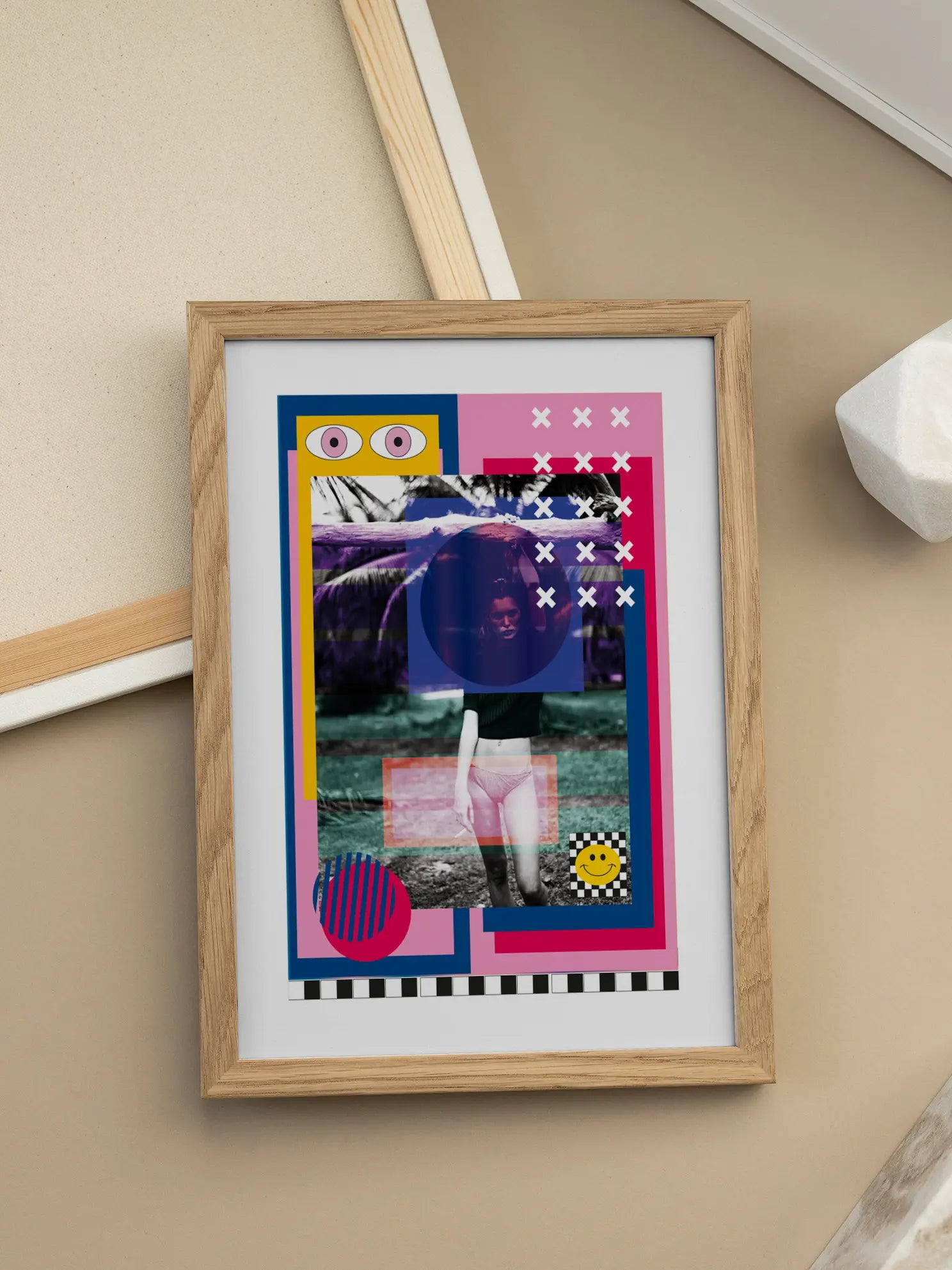 Tropical Pop Art Poster