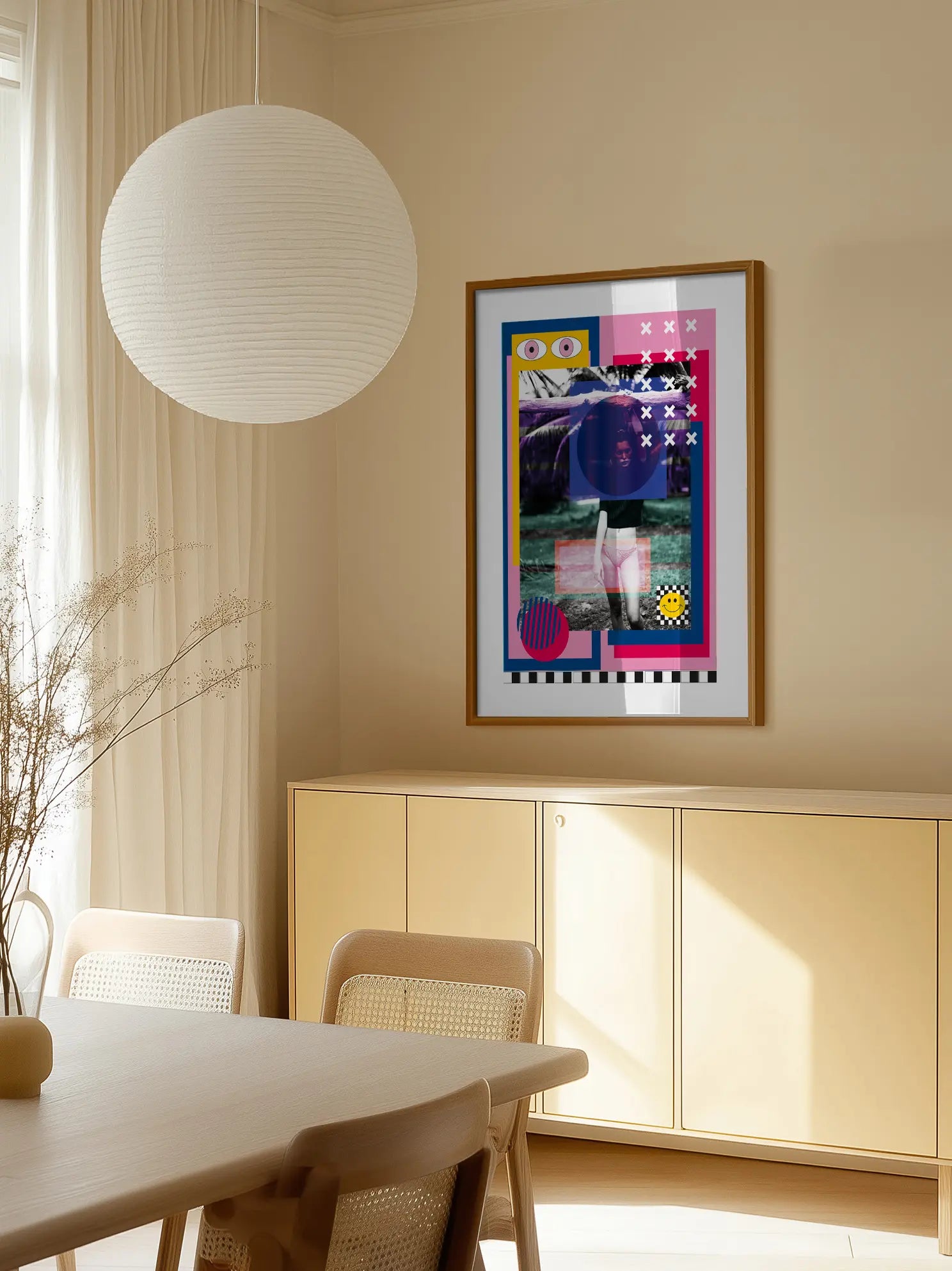 Tropical Pop Art Poster