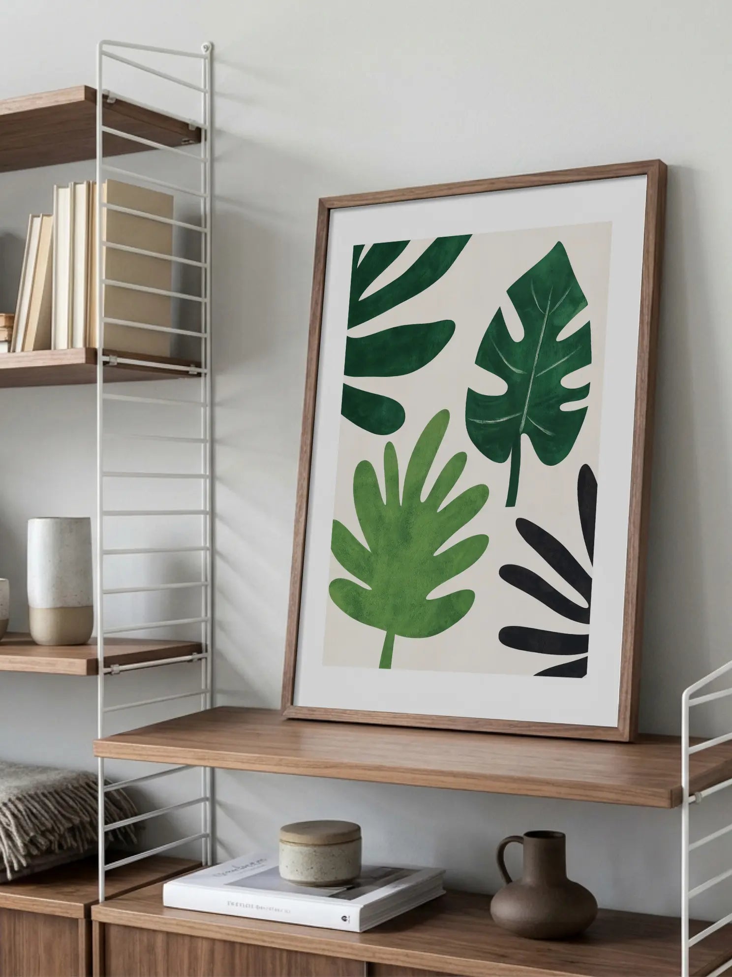 Tropical Silhouettes Poster