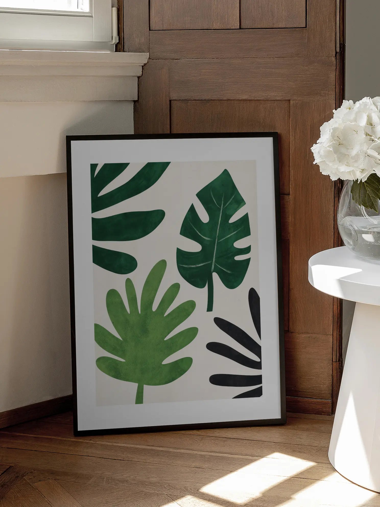 Tropical Silhouettes Poster