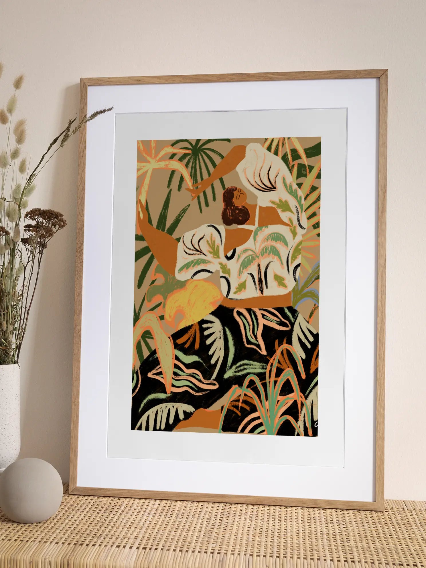 Tropical Stretch Poster