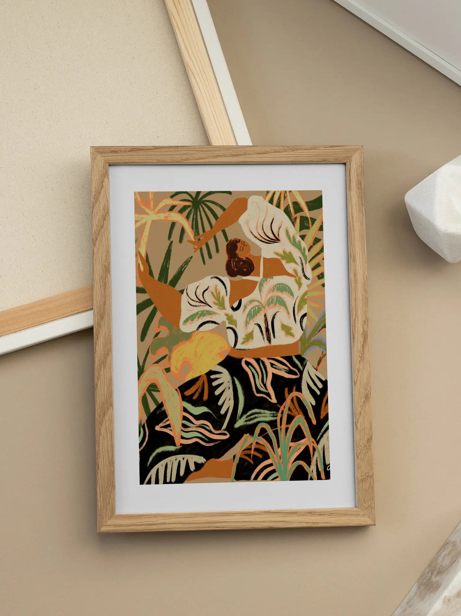Tropical Stretch Poster