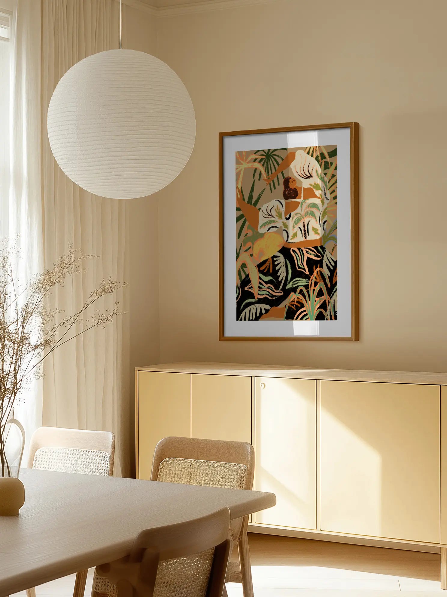 Tropical Stretch Poster